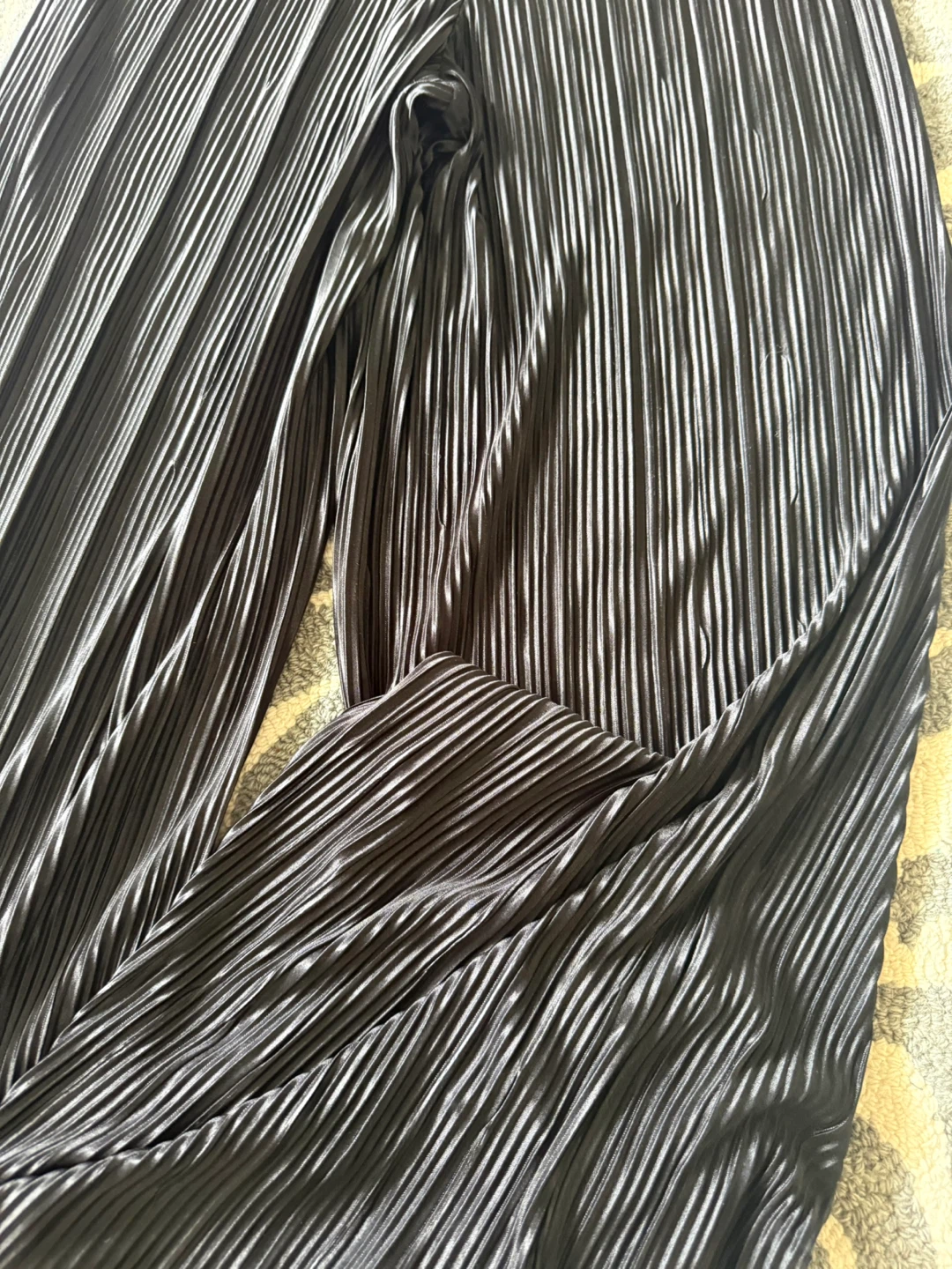 Rachel Zoe Black Pleated Wide Leg Pants XS - photo 5
