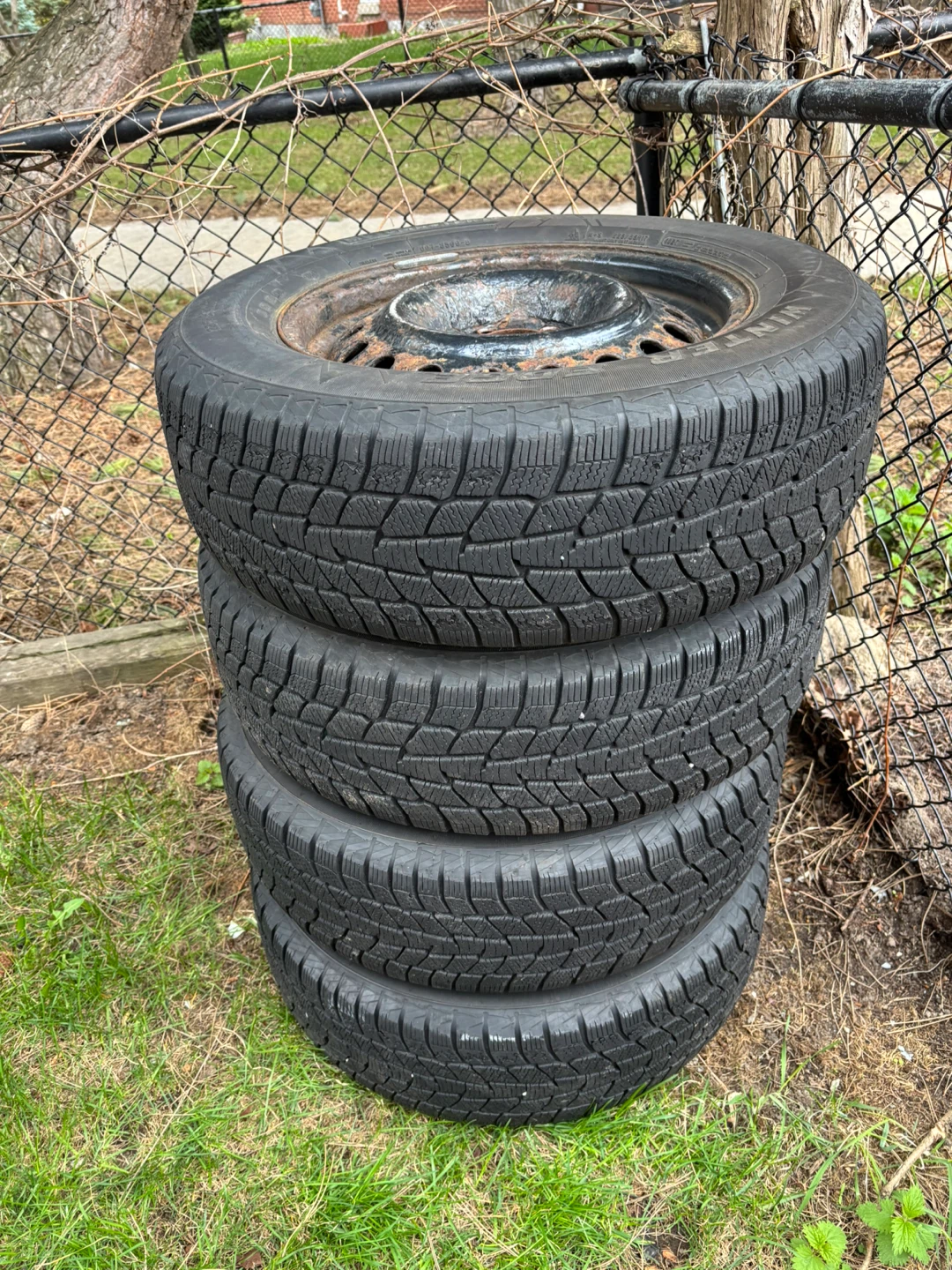 4 Winter Tires with Rims