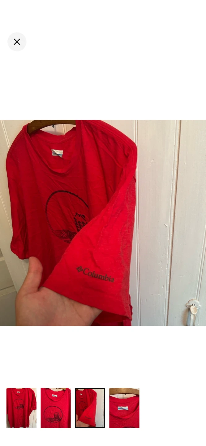 Columbia Red T-Shirt Size XXL - photo 3