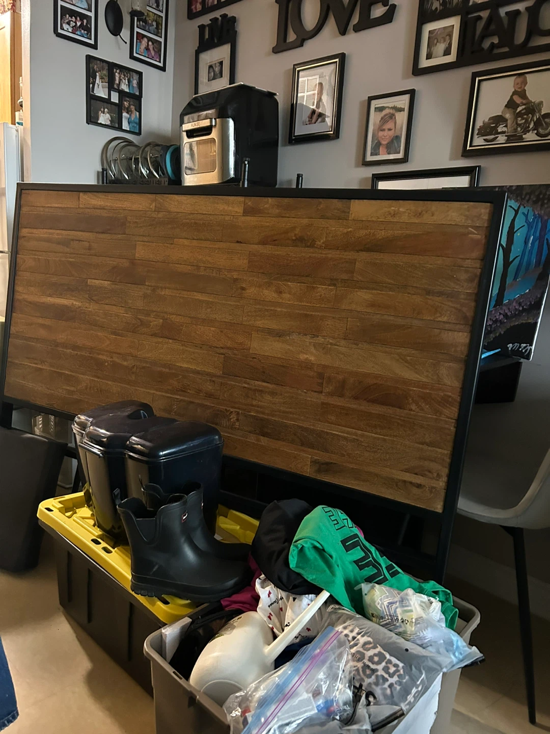 Queen size Wooden Headboard
