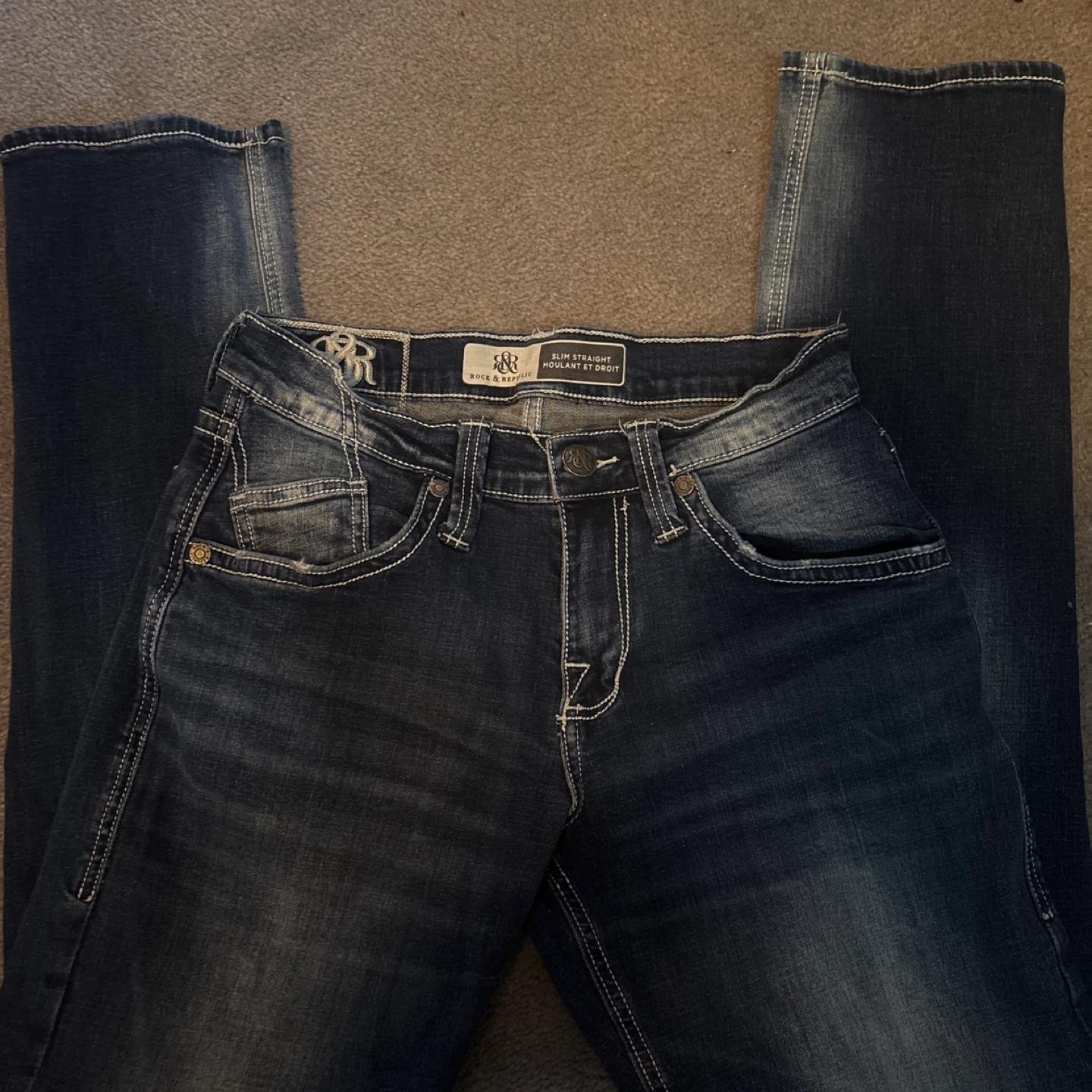 Rock & Republic Slim Straight Jeans - photo 2
