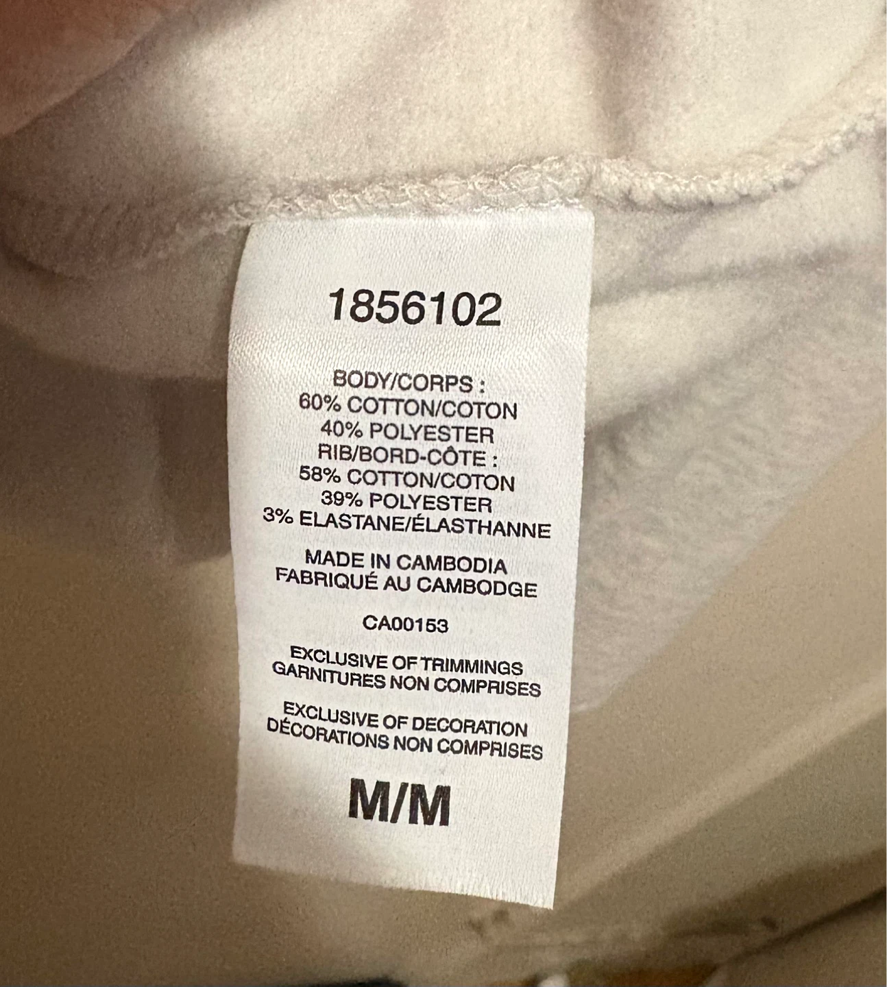 Champion Women's off white Polo Sweatshirt-M - photo 4