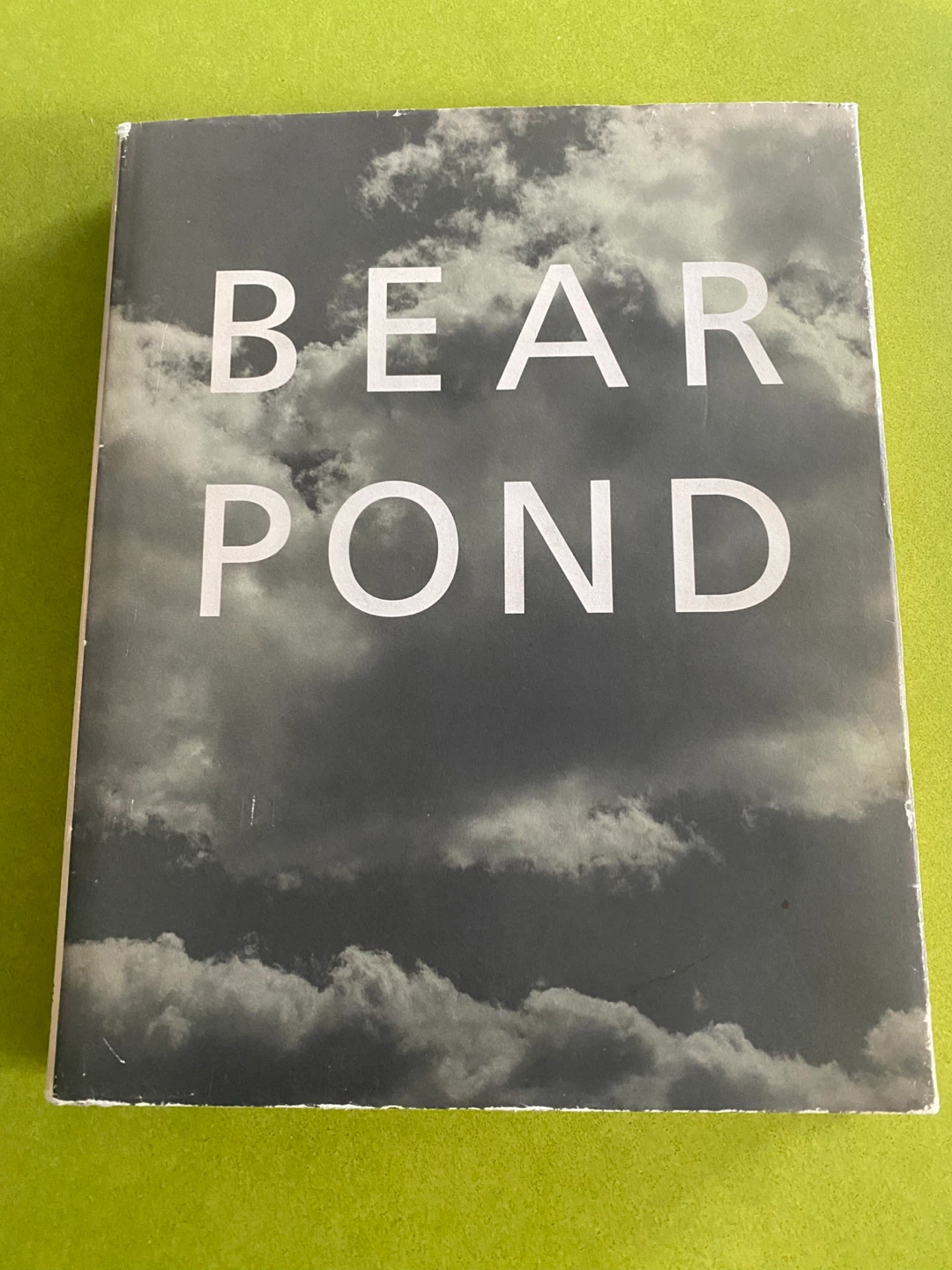 BEAR POND by Bruce Weber photography book 1990