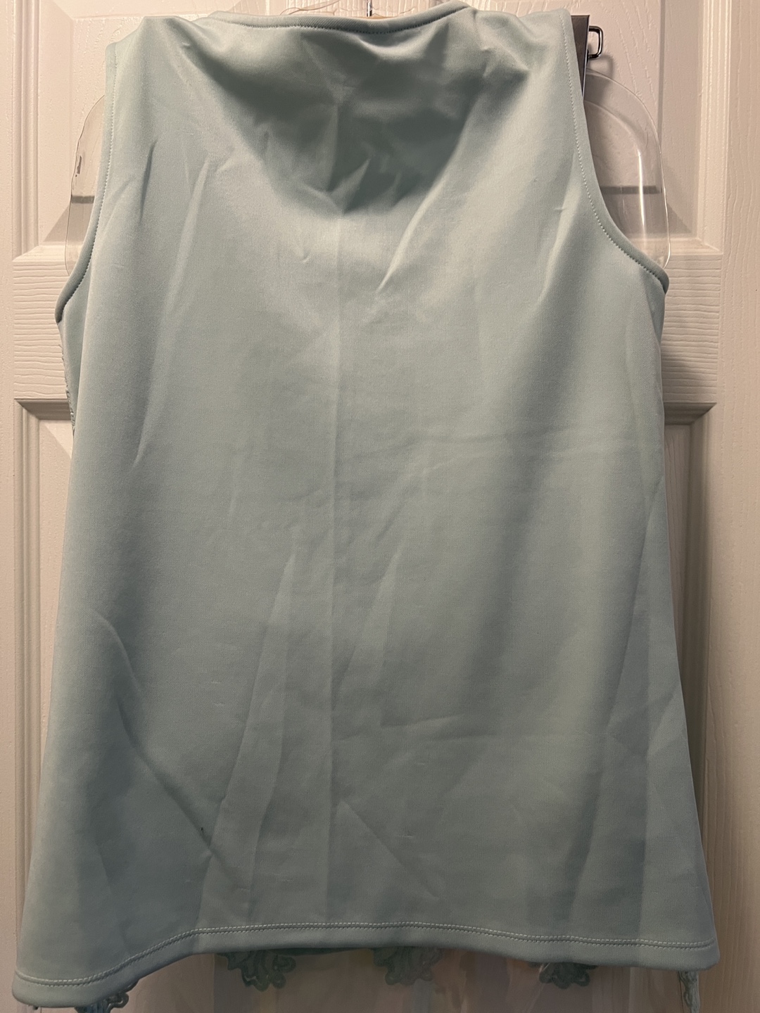 Brand new Women's Lace Overlay Tank Top - photo 3