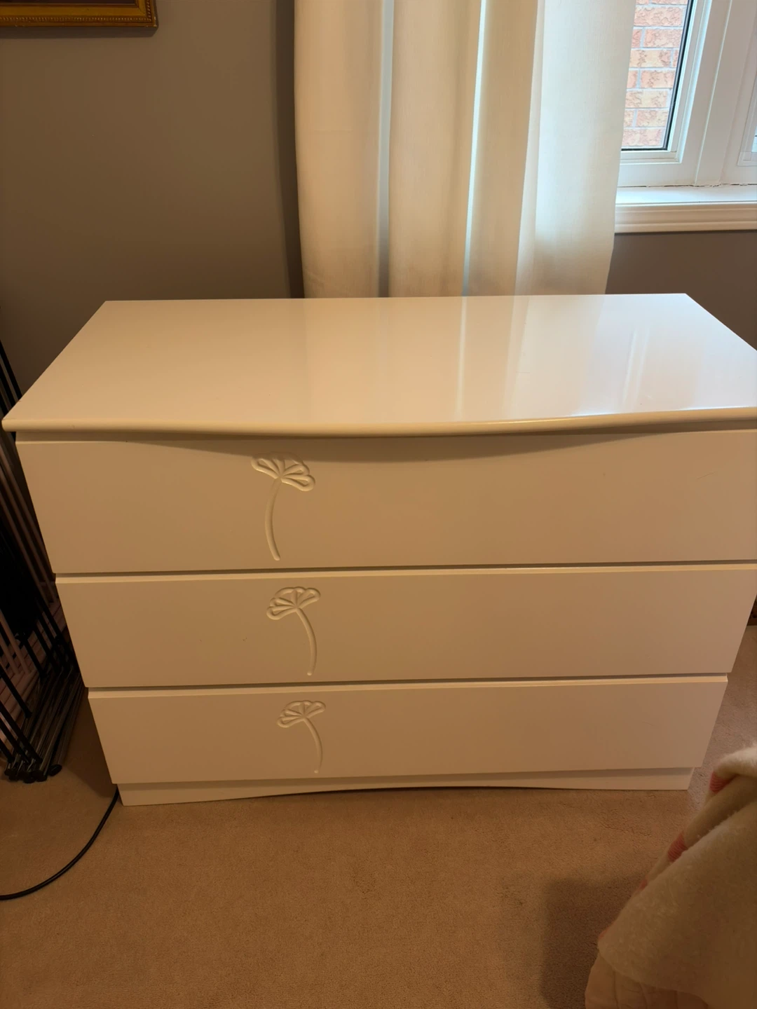 Canadian made White Wardrobe with Drawers & dresser - photo 3