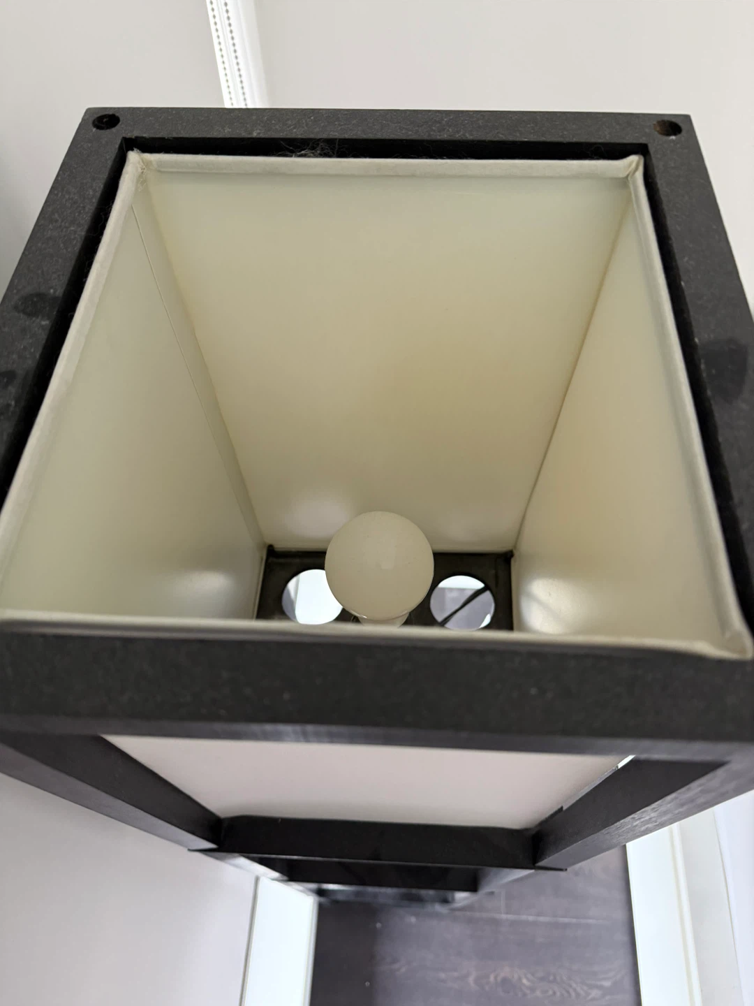 Black Floor Lamp with Shelves - photo 5