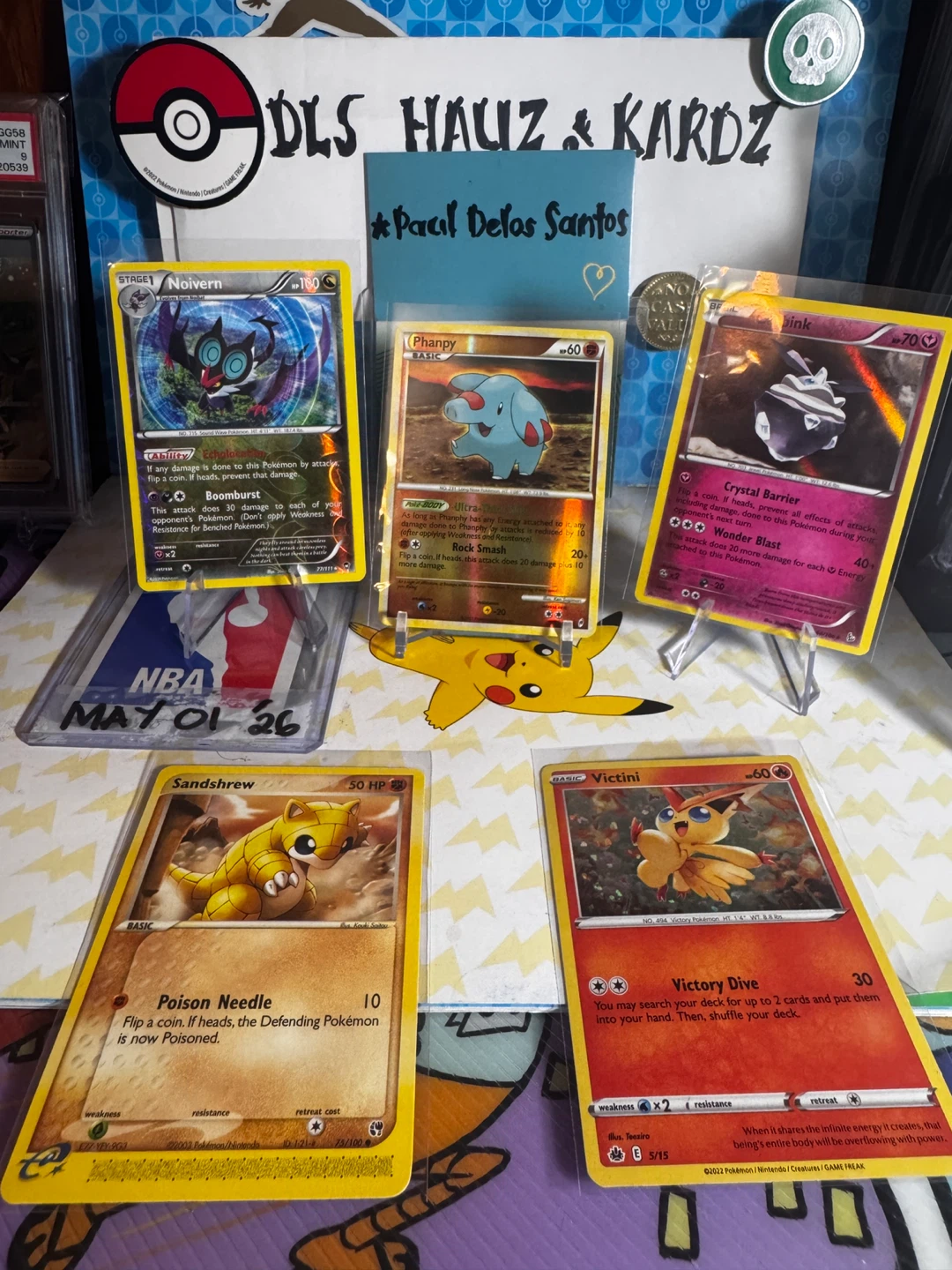 Assorted Pokemon Trading Cards