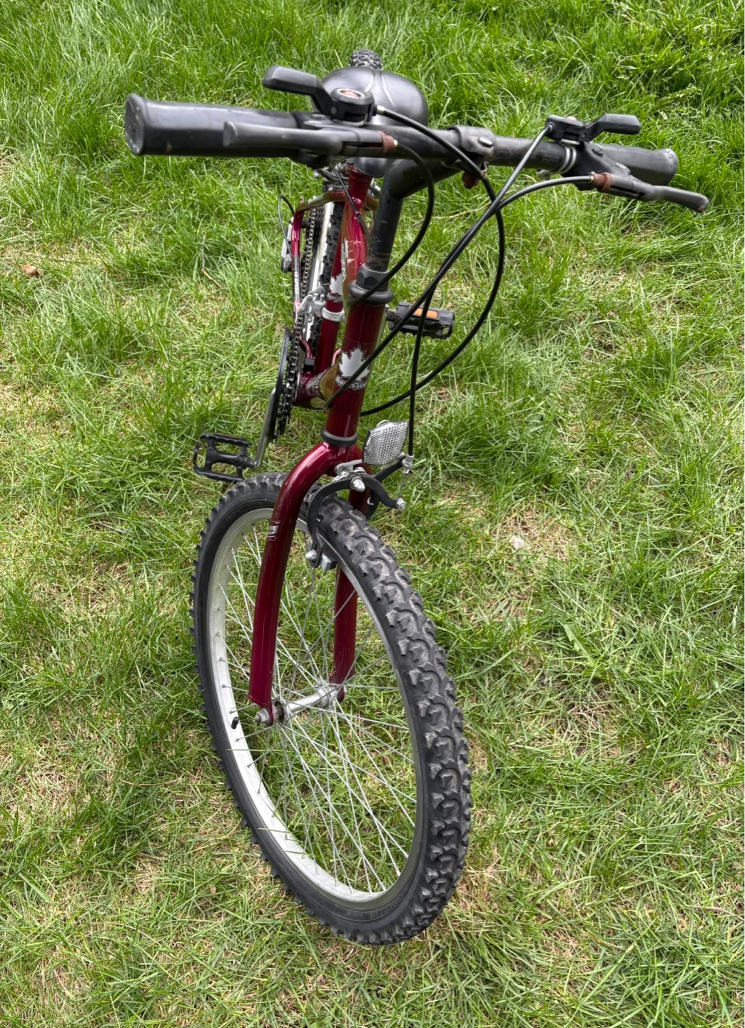 Super Cycle Mountain Bike - Burgundy - photo 3