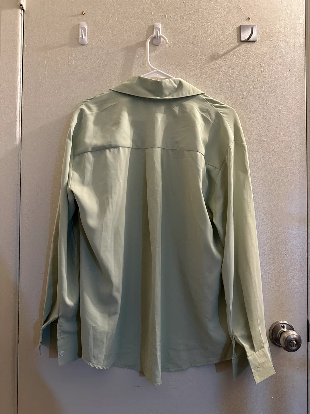 Light Green Button-Up Shirt - photo 2