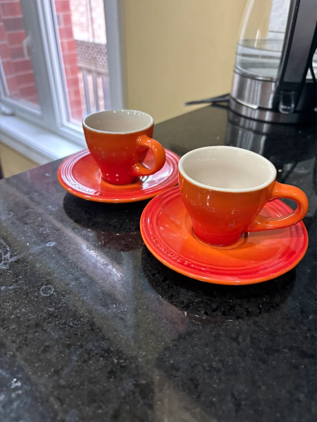 Le Creuset Espresso Cup and Saucer Set