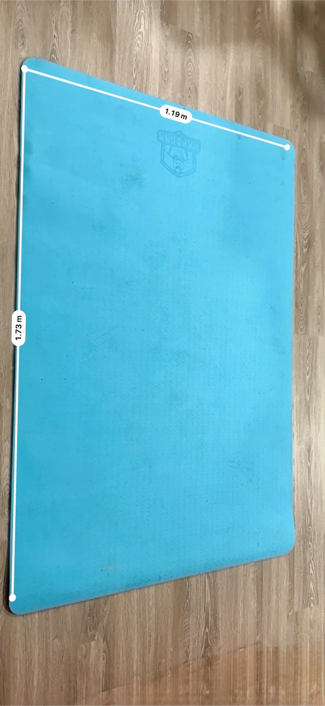 HAPBEAR Extra Large Turquoise Yoga Mat - photo 4