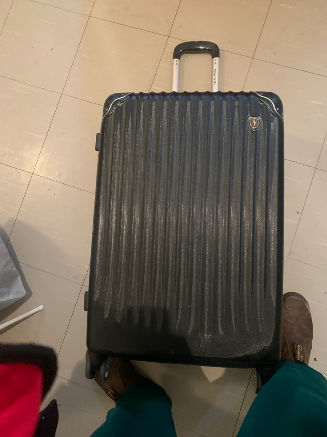 New Trip Black Hardshell Spinner Luggage - photo 5