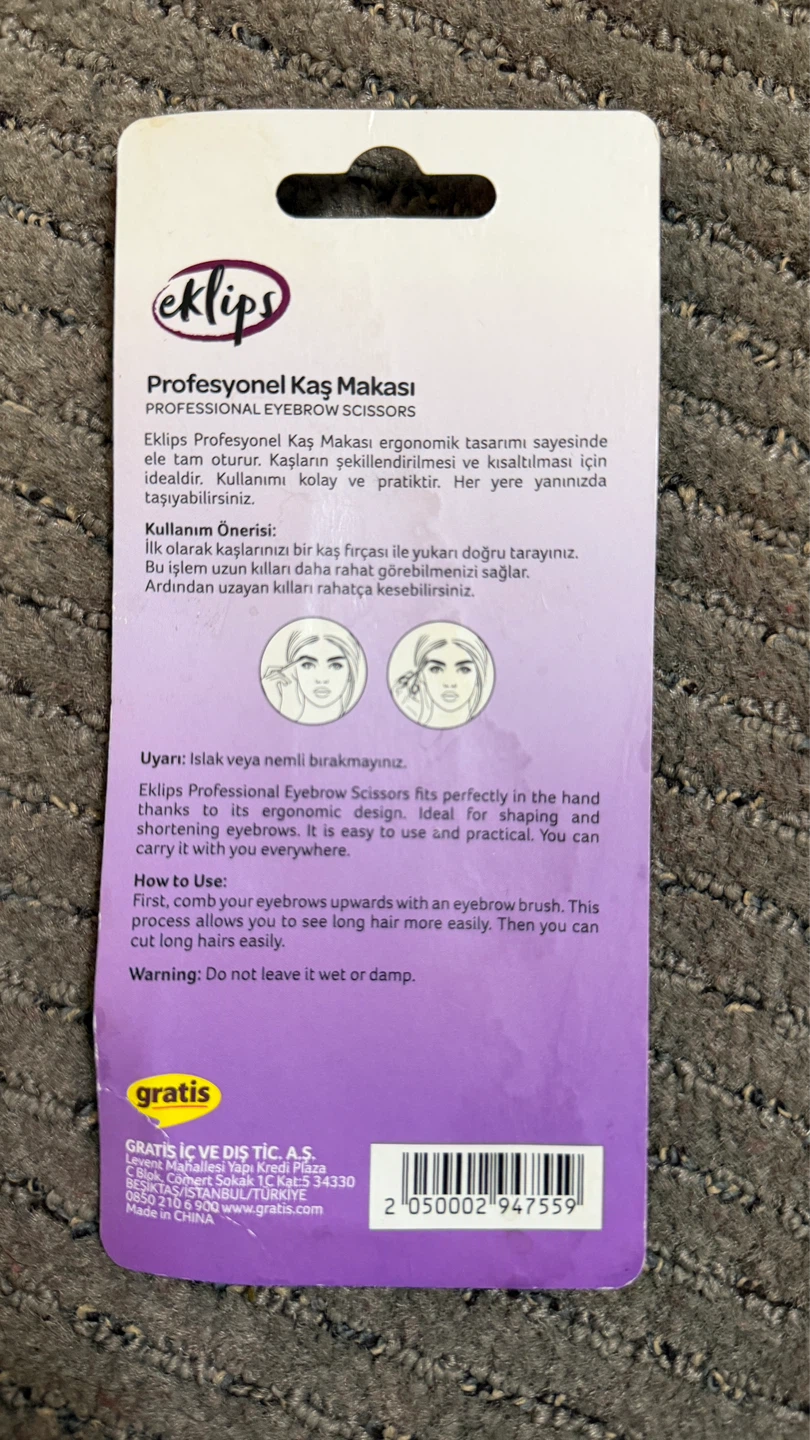Eklips Professional Eyebrow Scissors - photo 2