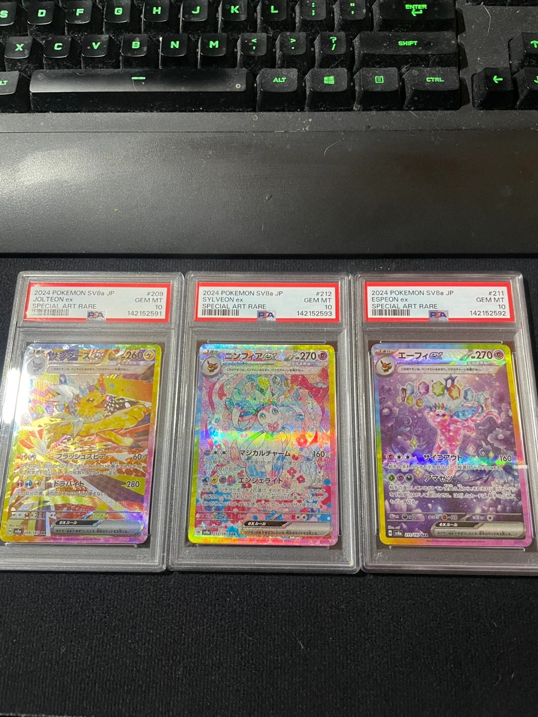 Pokemom eeveelution slabs