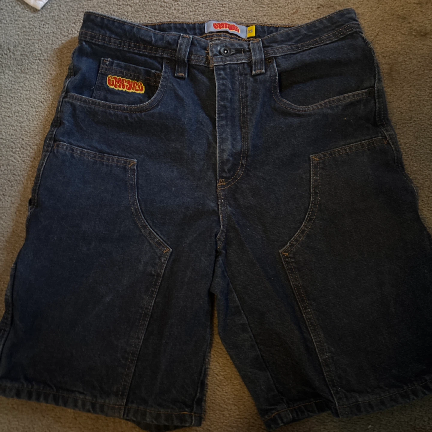 Empire Denim Shorts