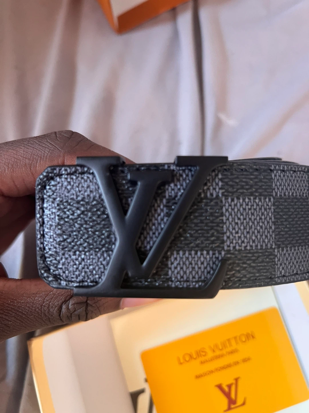 Louis Vuitton Damier Ebene Belt - photo 3