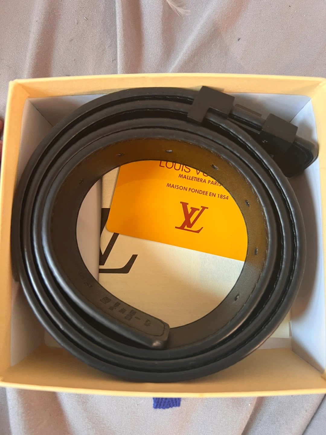 Louis Vuitton Damier Ebene Belt - photo 2