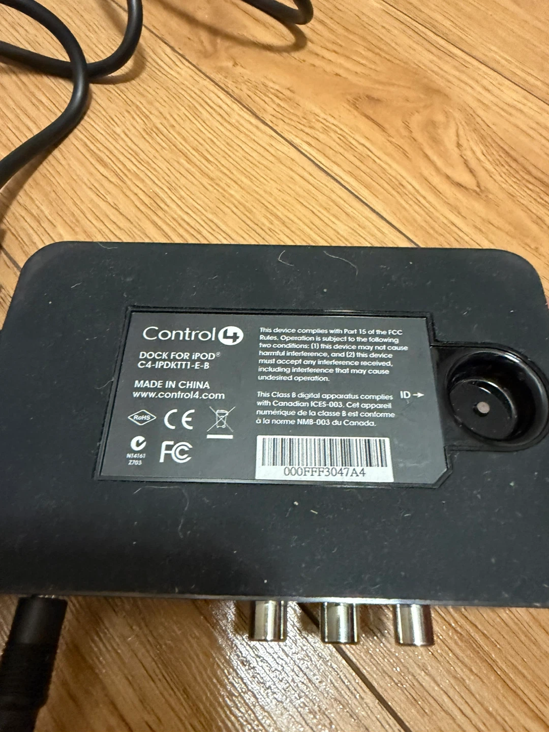 Control4 30-Pin iPod Dock (C4-IPDKTT1-E-B) - photo 3