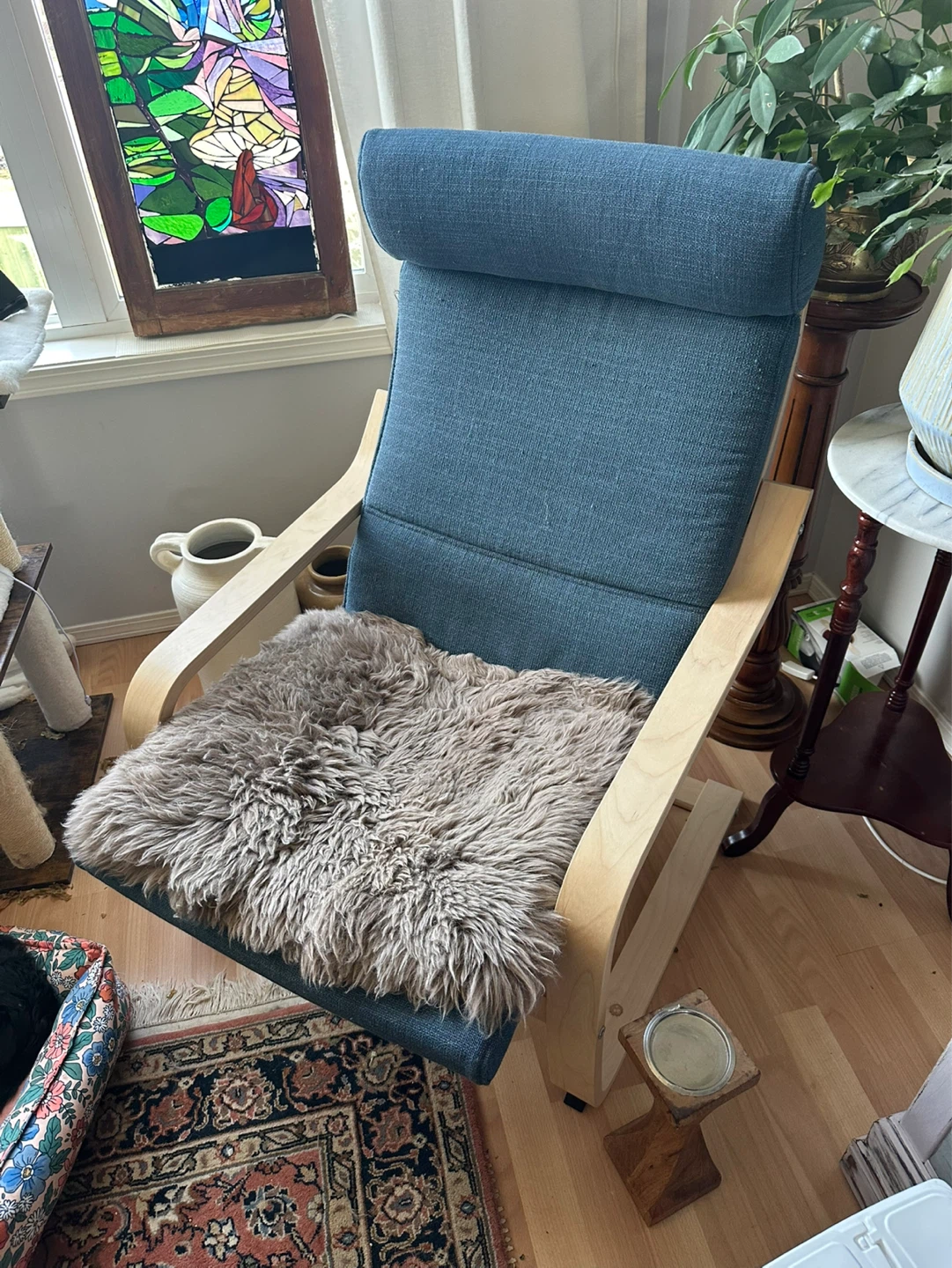 IKEA Blue Chair