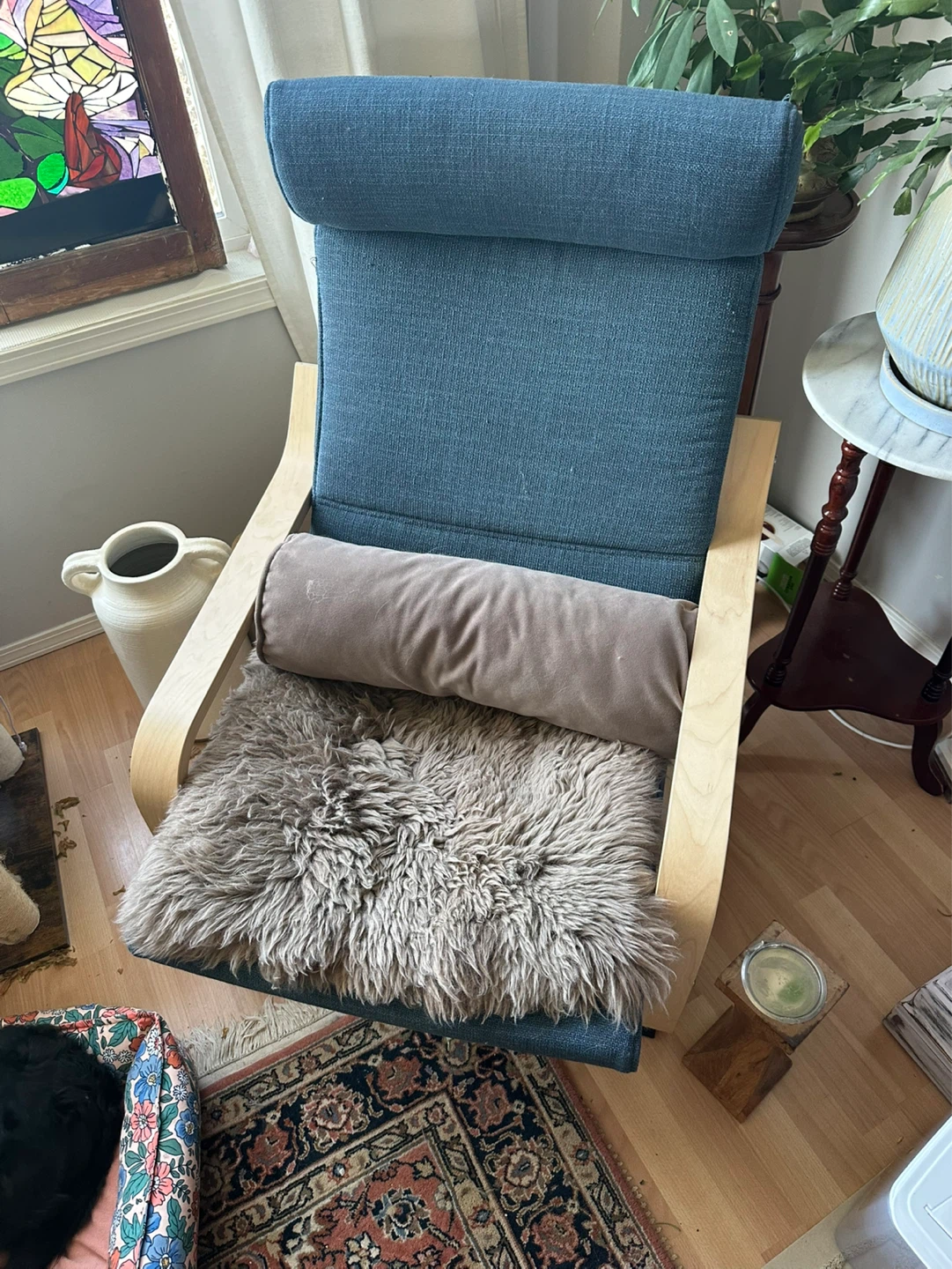 IKEA Blue Chair - photo 2