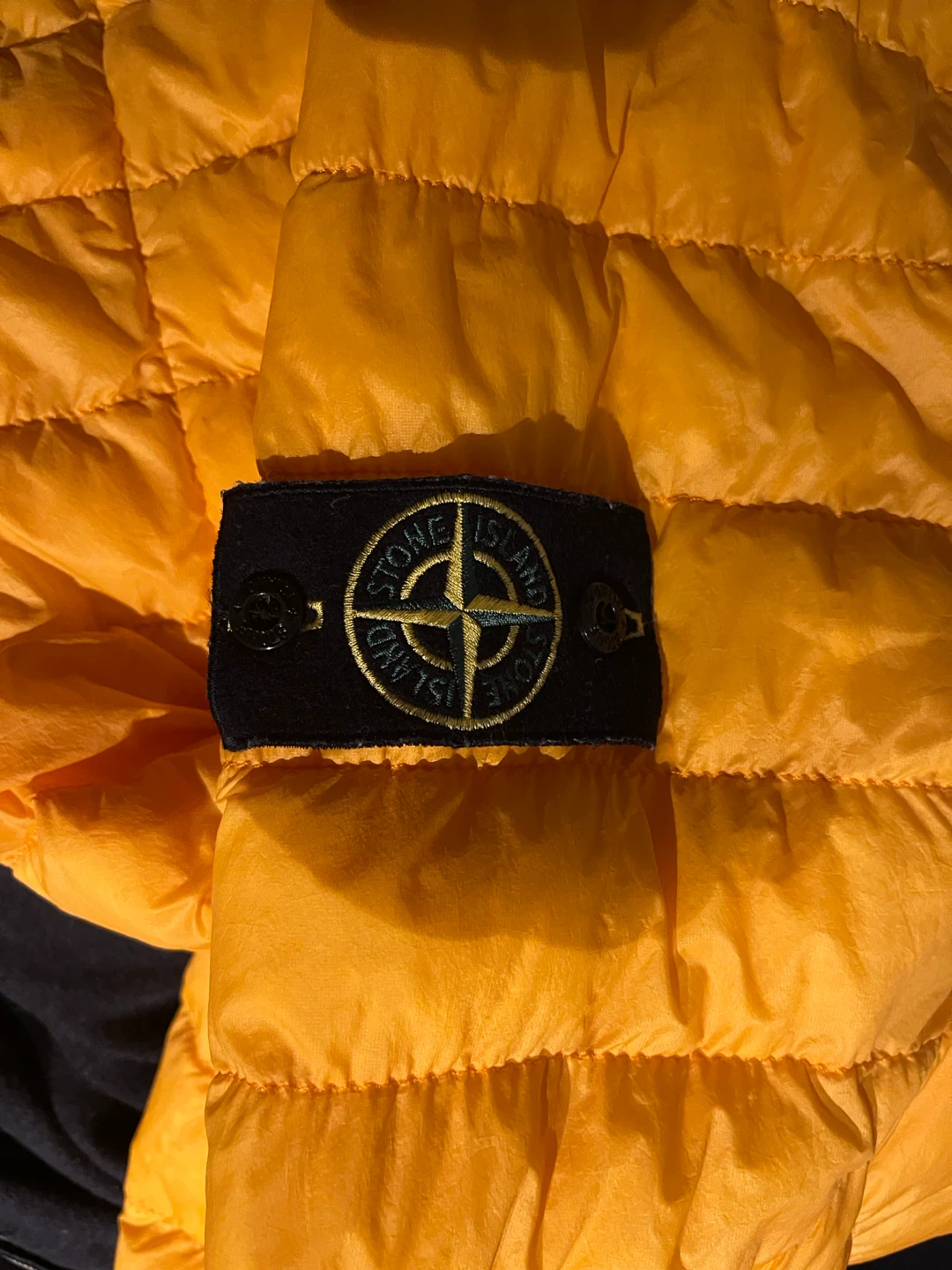 Stone Island Puffer Jacket - yellow - photo 5
