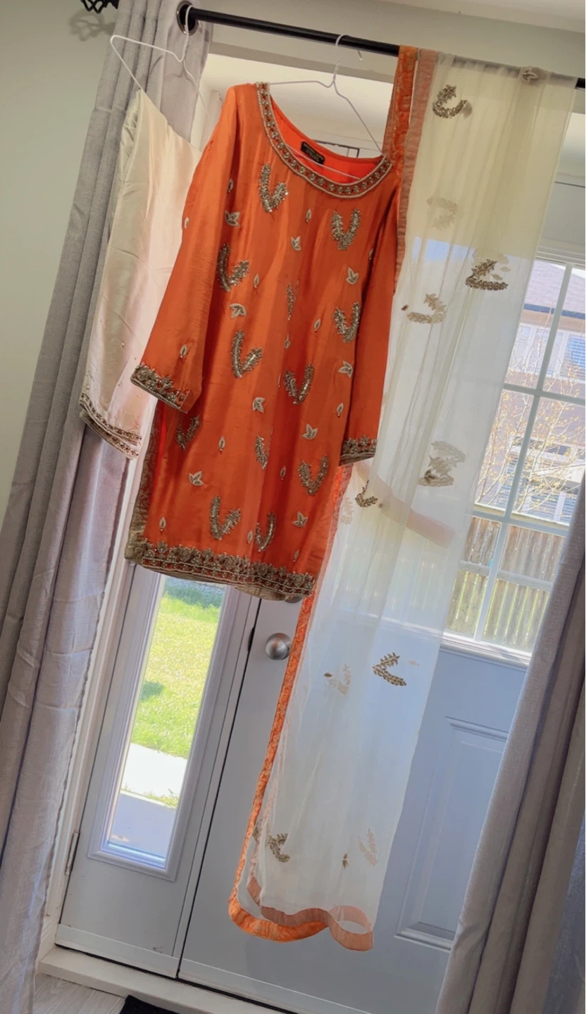 Luxury raw silk 3 piece - photo 2