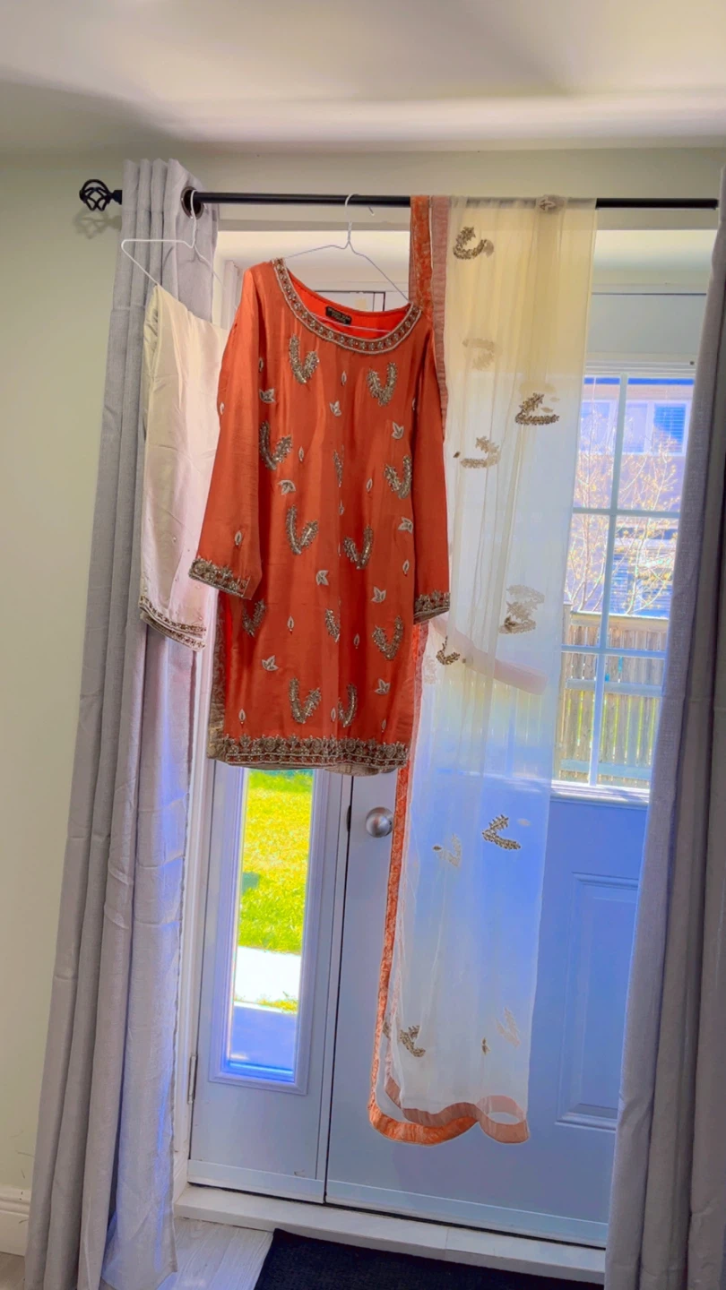 Luxury raw silk 3 piece - photo 3
