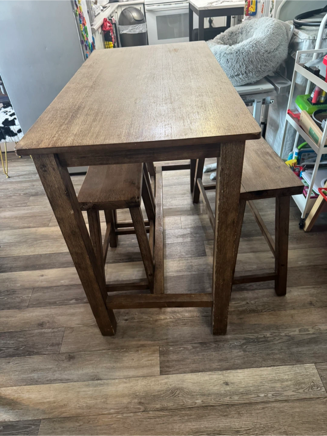 Counter height table set - photo 3