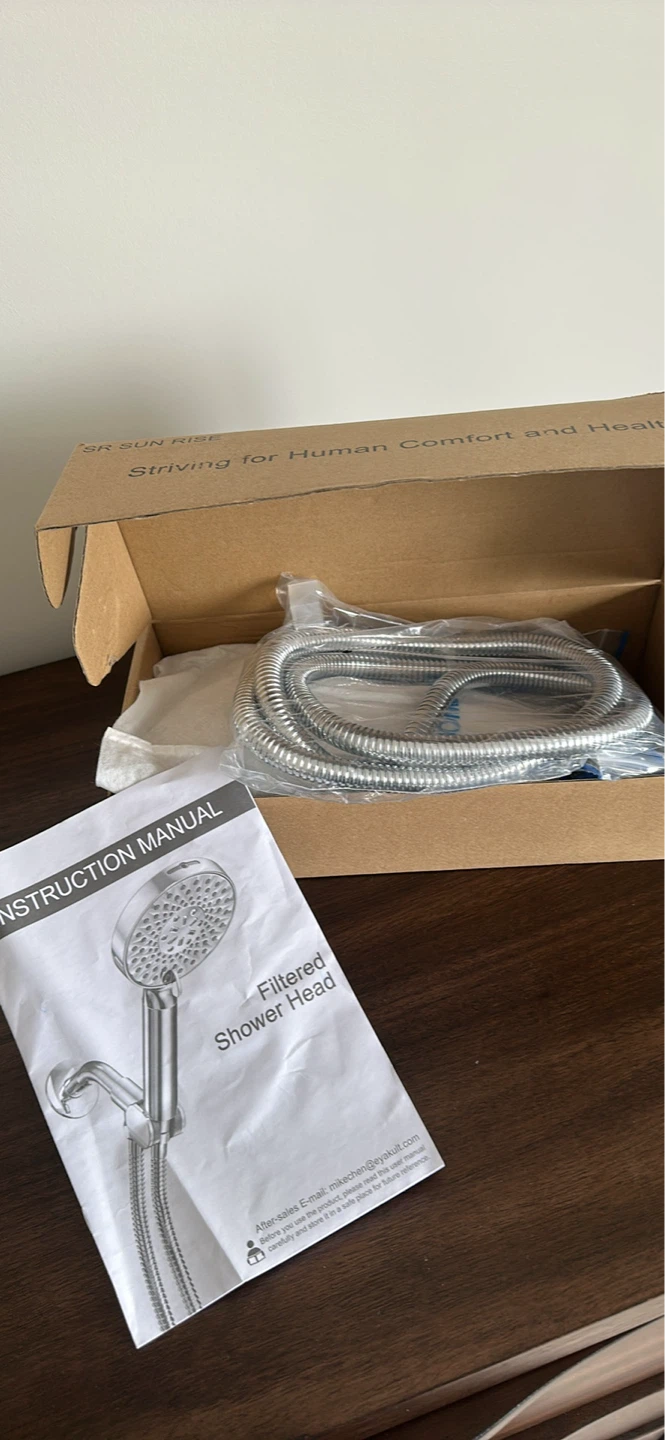 SR SUN RISE Filtered Shower Head