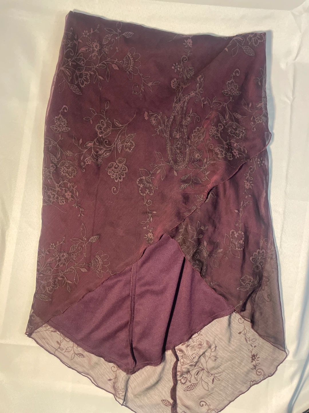 Fairweather deep purple floral print slip dress - photo 2