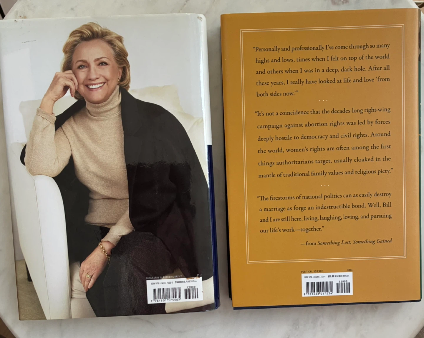 Hardcover: What Happened & Something Lost, Something Gained - photo 2