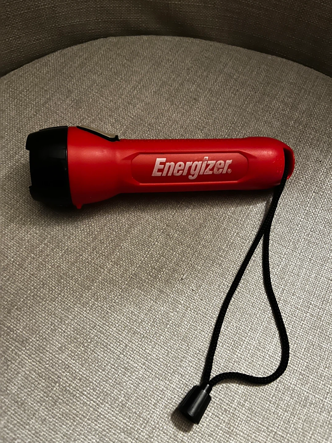 Energizer Red Flashlight