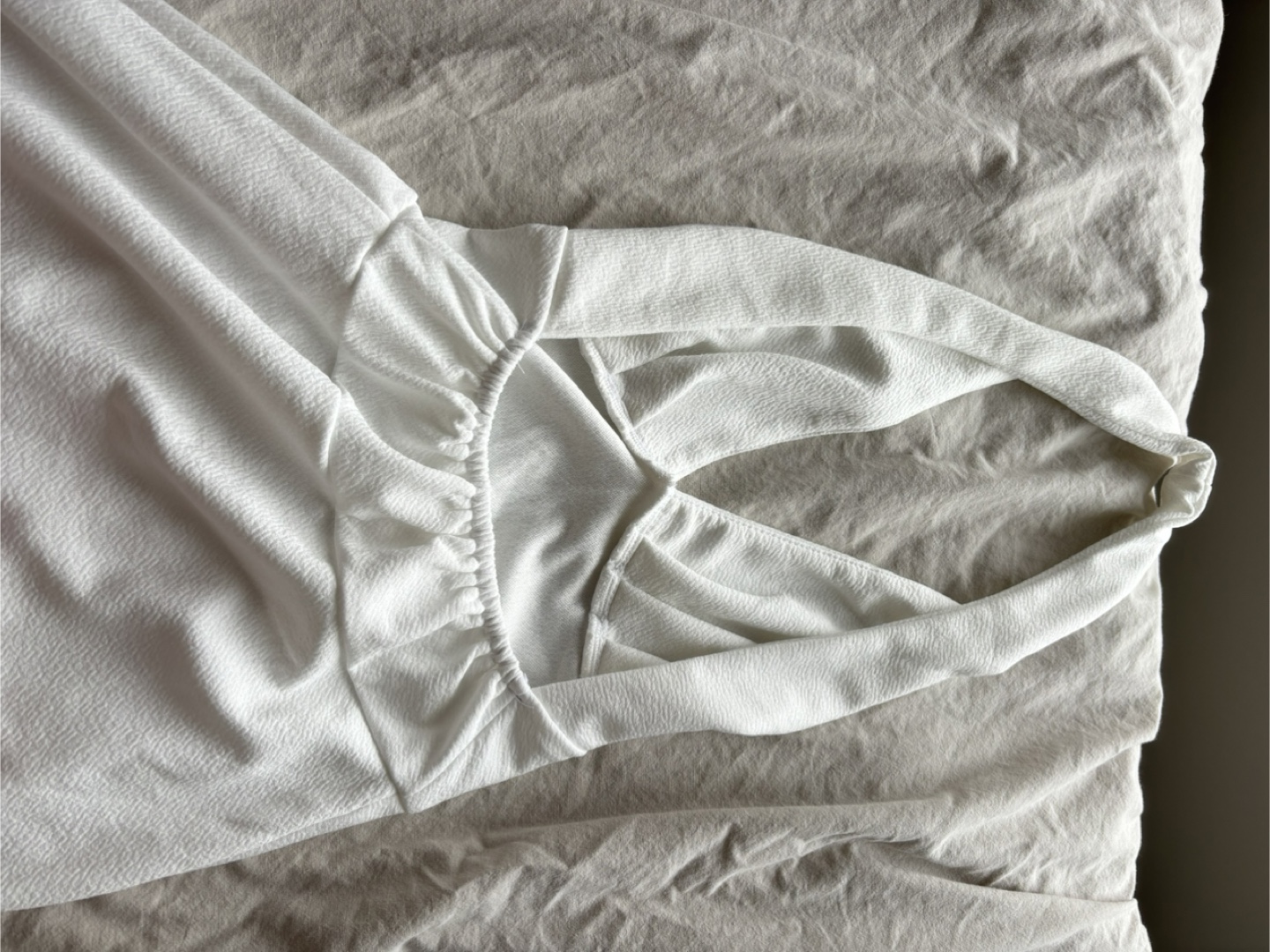 White Halter Neck Dress - photo 3