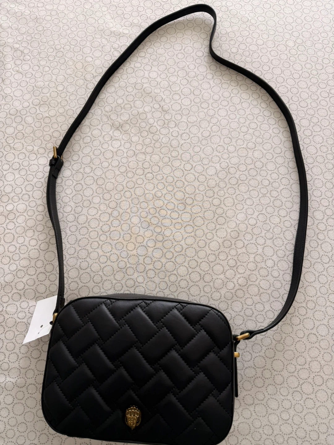 Kurt Geiger London Quilted Black Leather Crossbody Bag - photo 5
