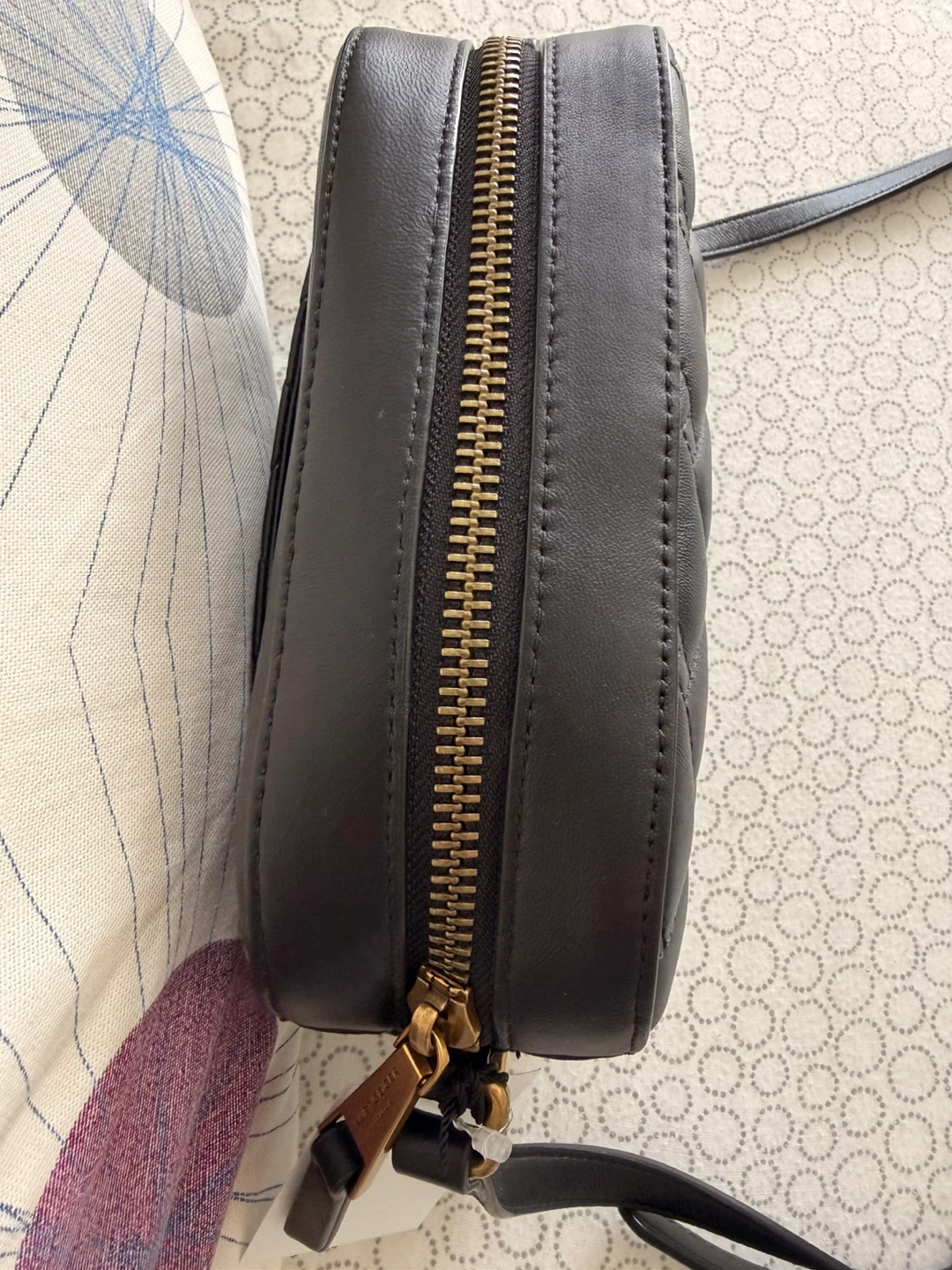 Kurt Geiger London Quilted Black Leather Crossbody Bag - photo 2