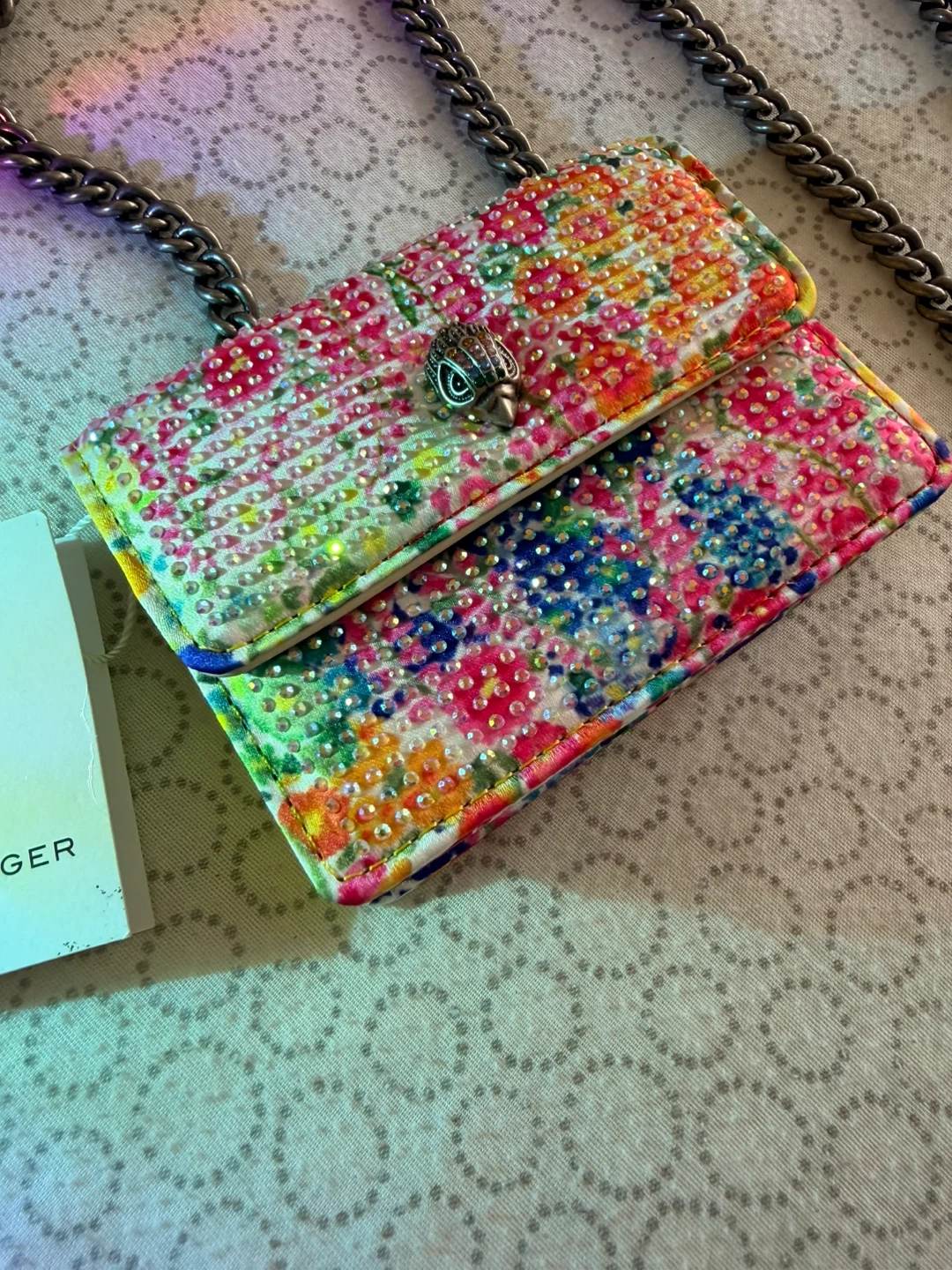 Kurt Geiger London Multicolor Floral Mini Kensington Bag - photo 2