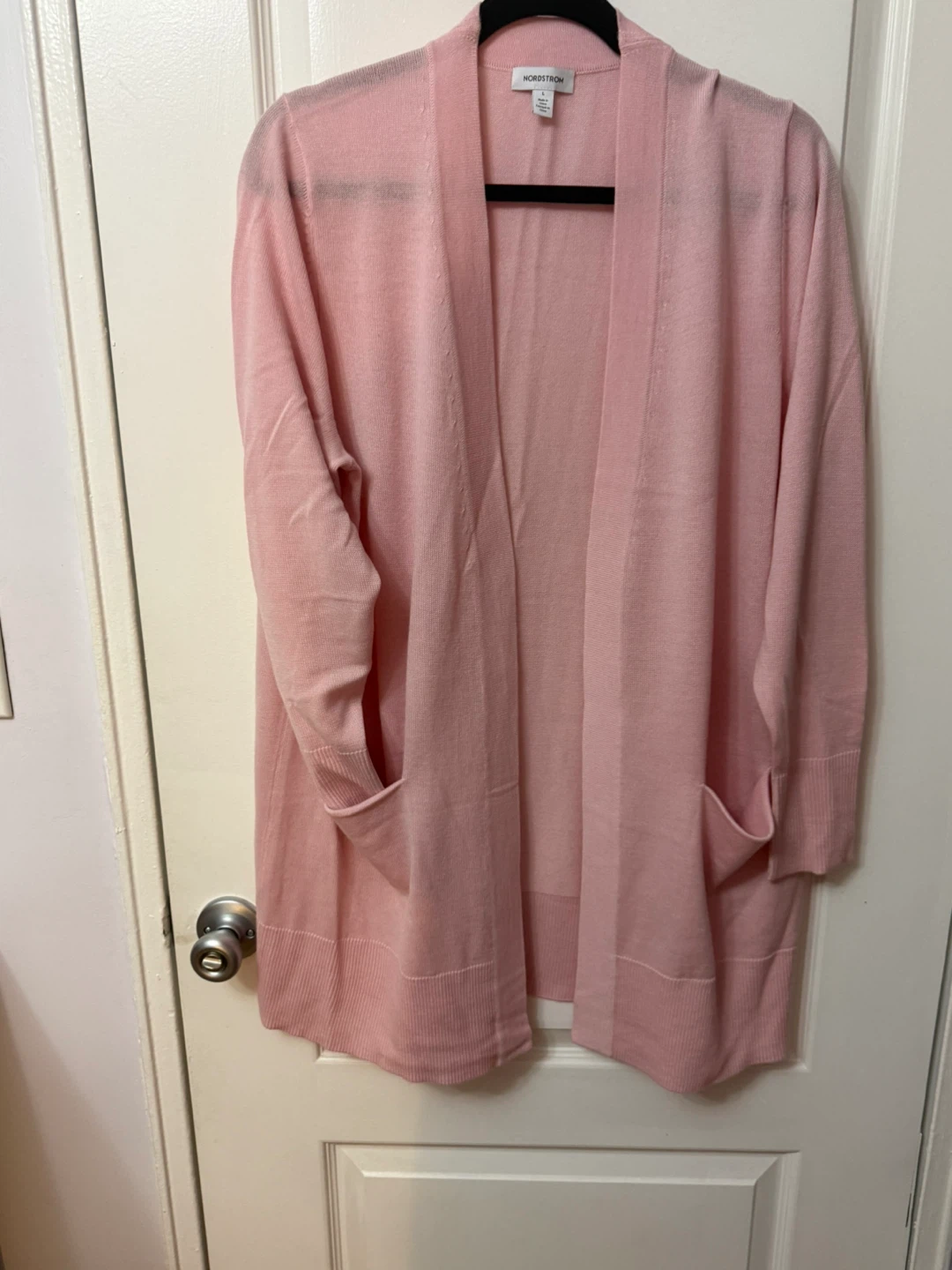 Nordstrom Pink Cardigan Sweater Size L - photo 5