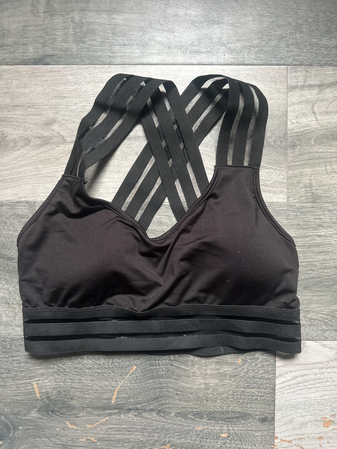 Black Sports Bra