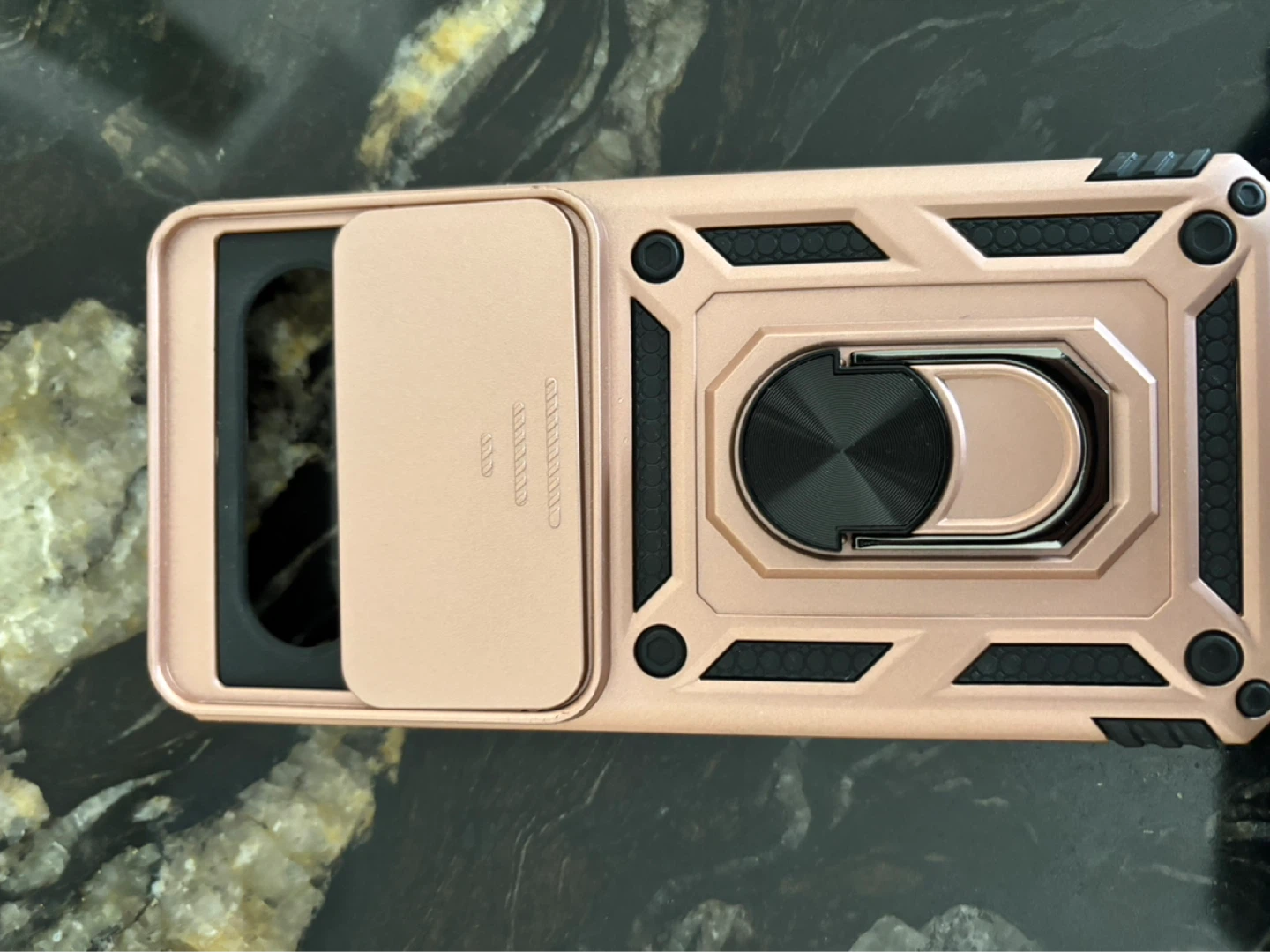 Google play phone case Rose Gold