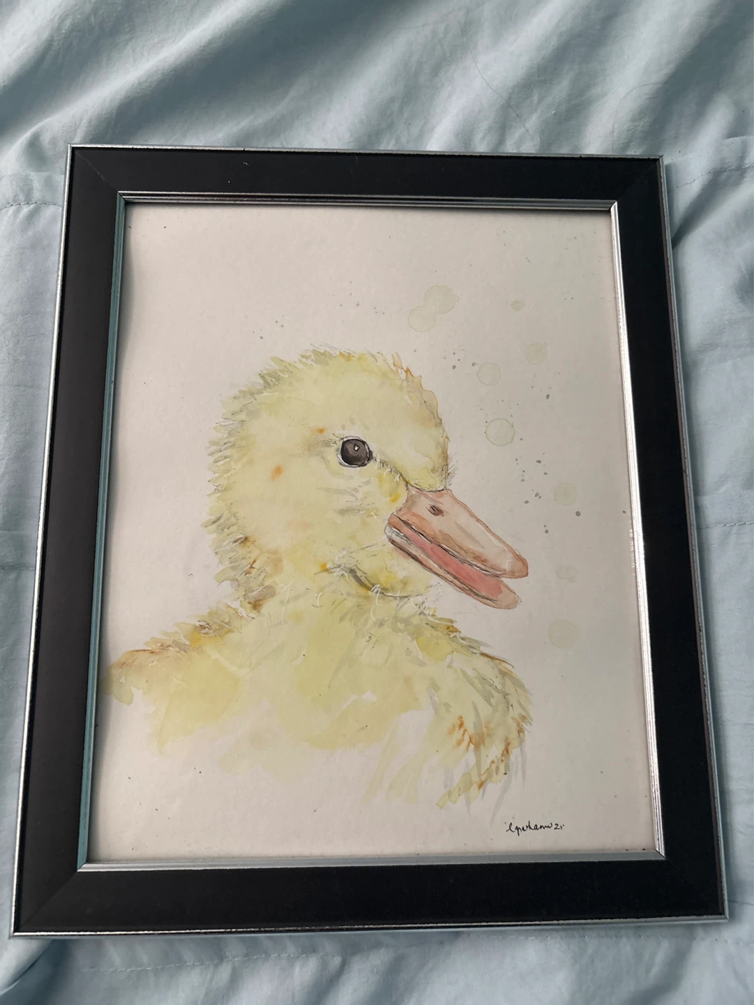 Framed Watercolour Farm Animal Art Prints (Set of 3) - photo 2