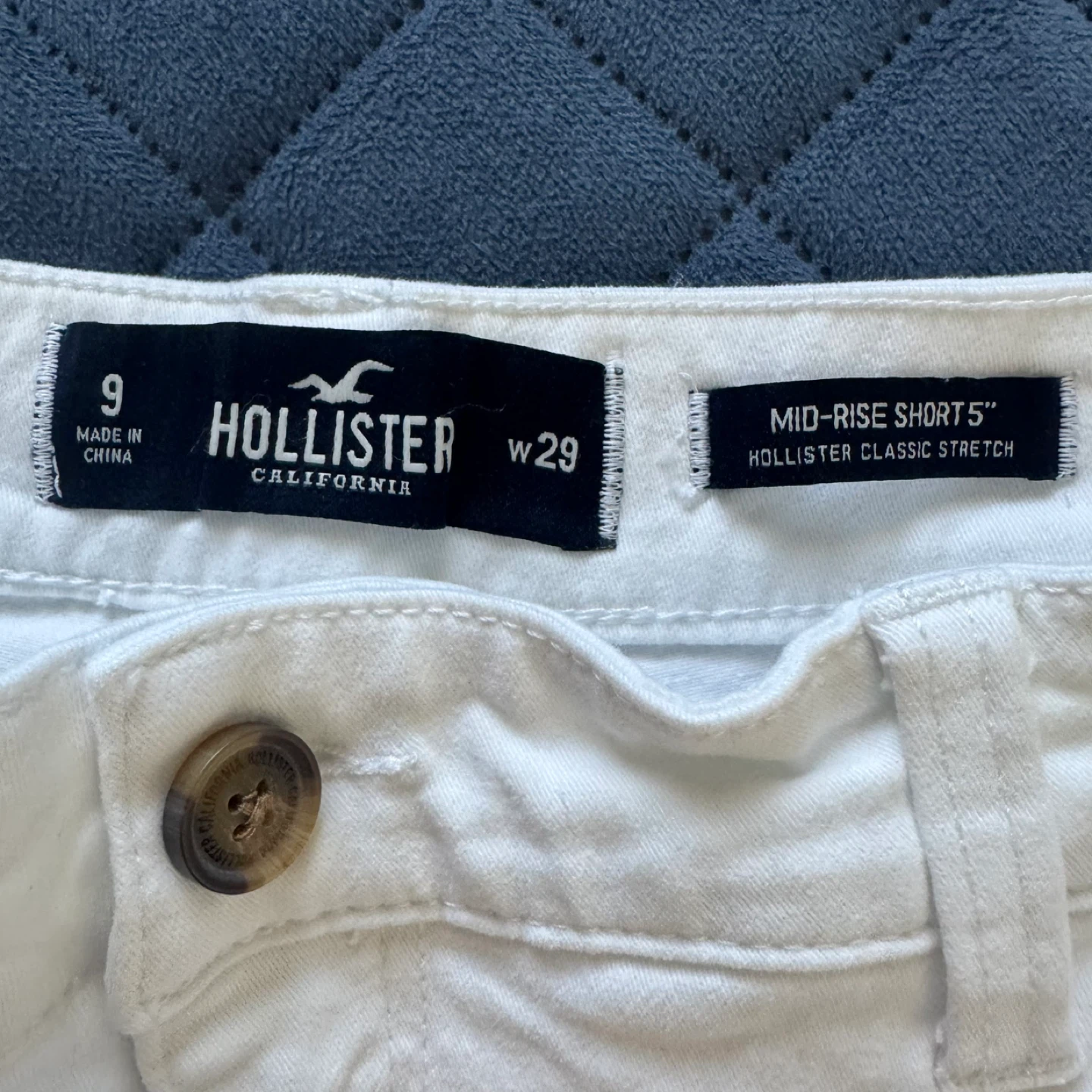 Hollister White Mid-Rise Short size 29 stretchy - photo 4