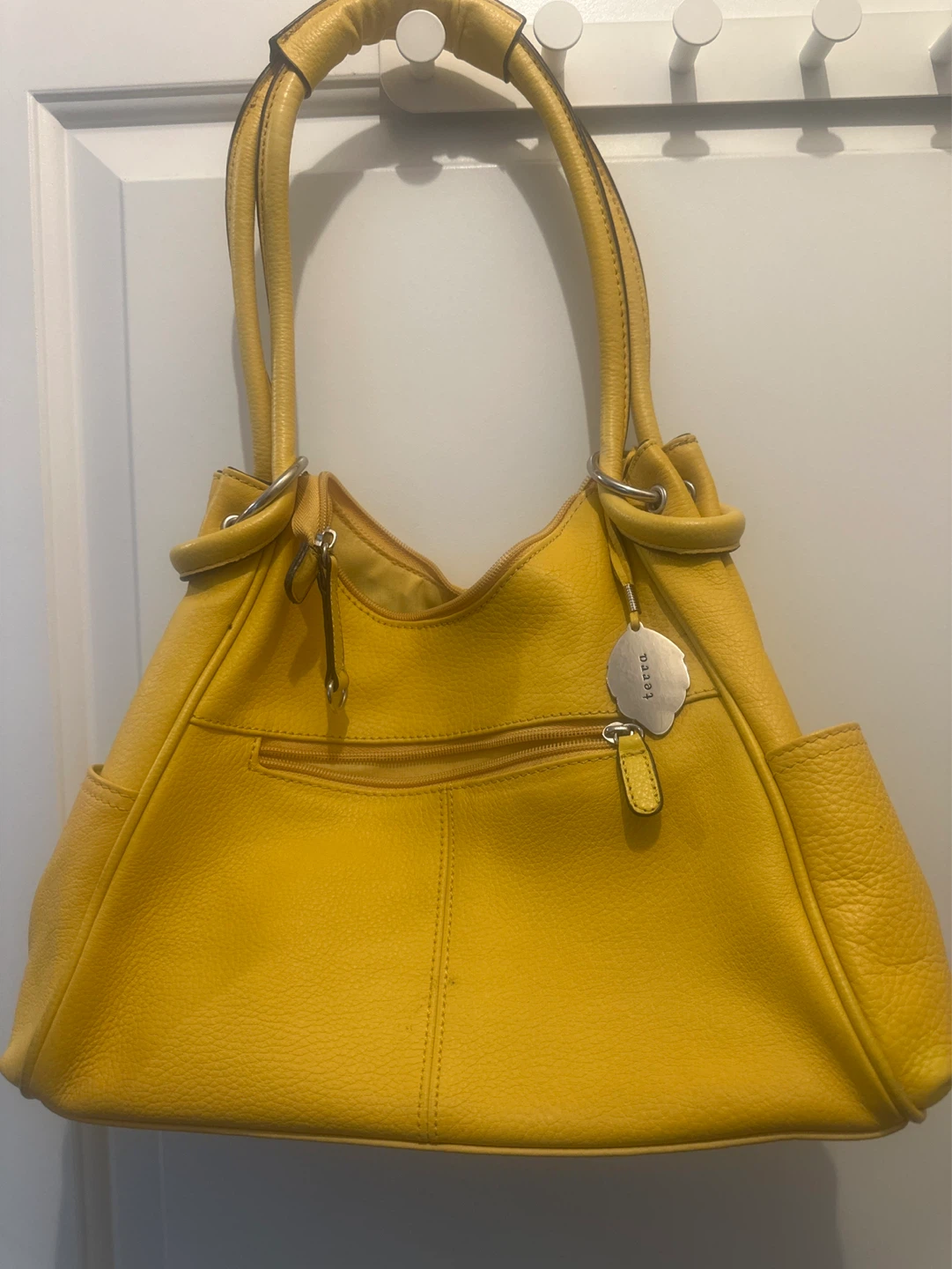 Yellow Leather Handbag
