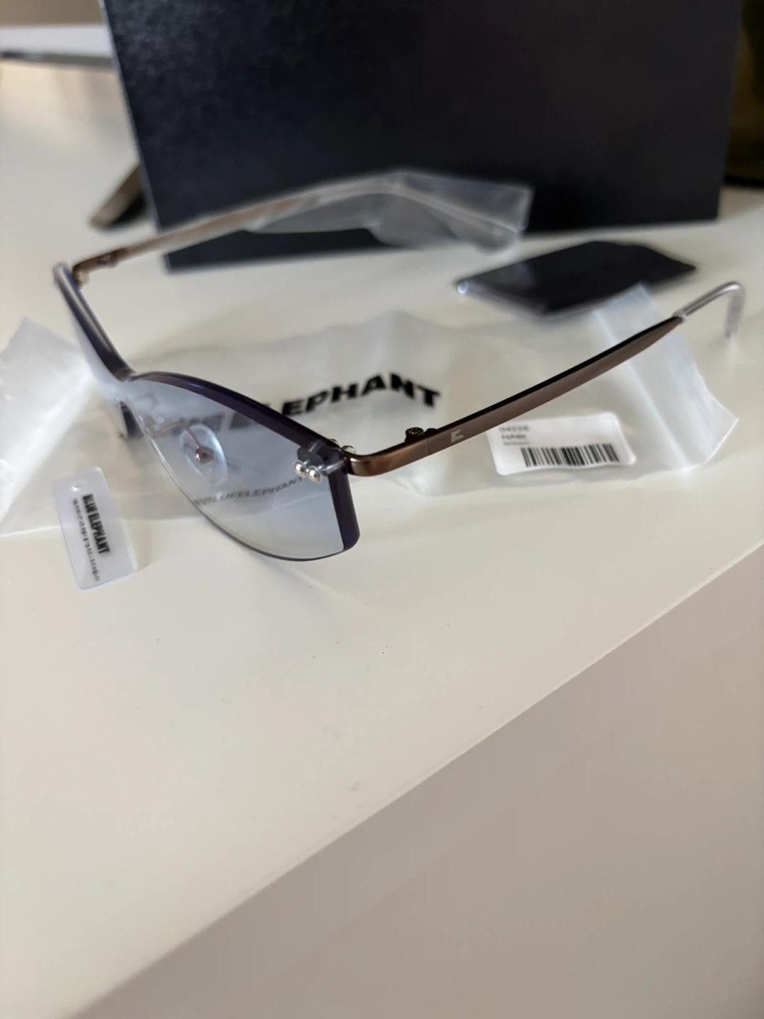 Blue Elephant Nabi Rimless Sunglasses - photo 3