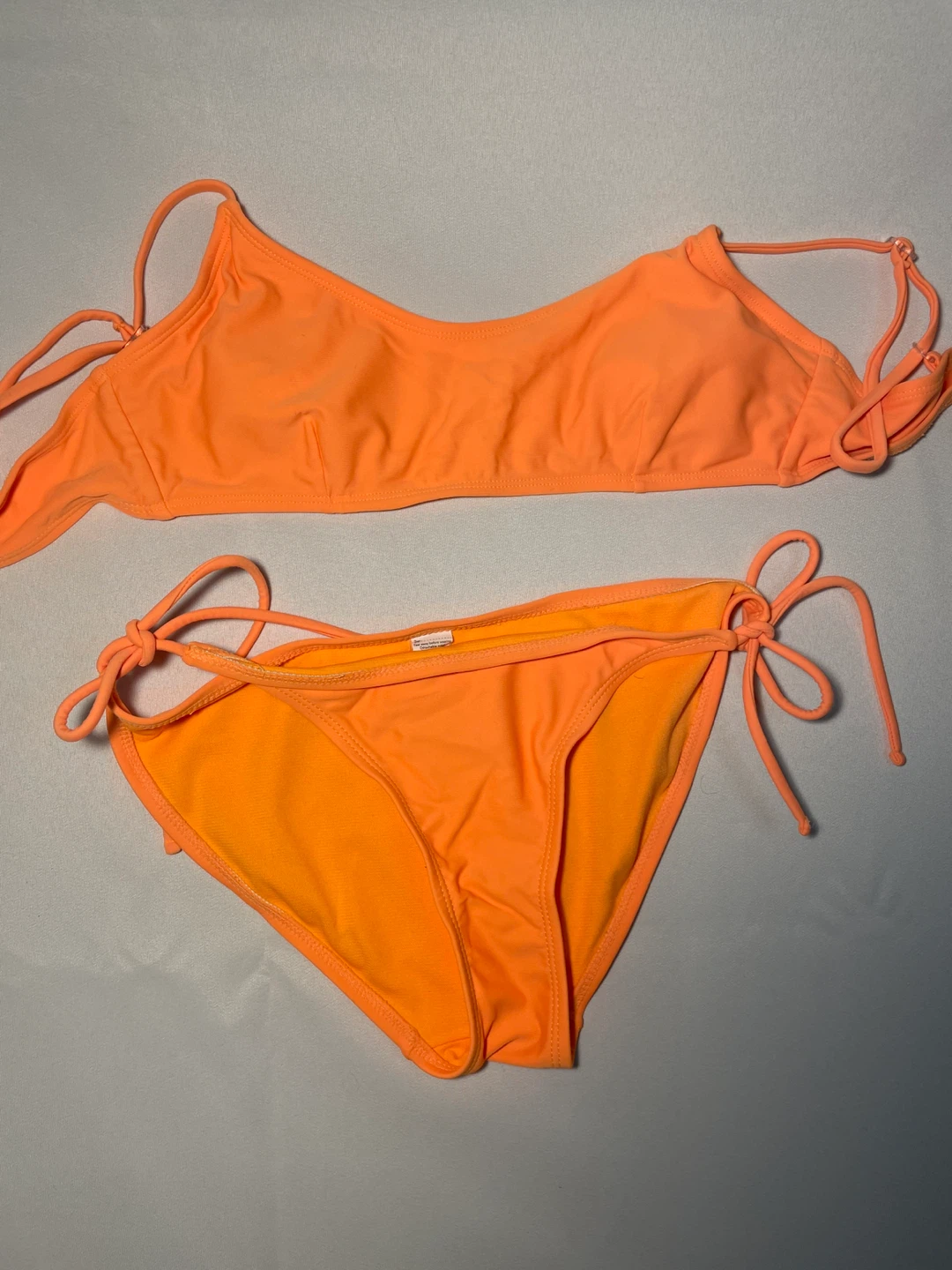 Orange String Bikini