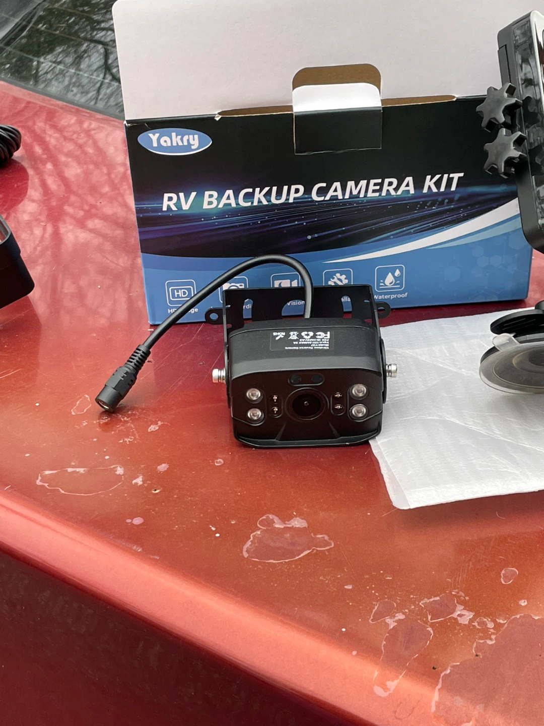 Yakry RV Backup Camera Kit