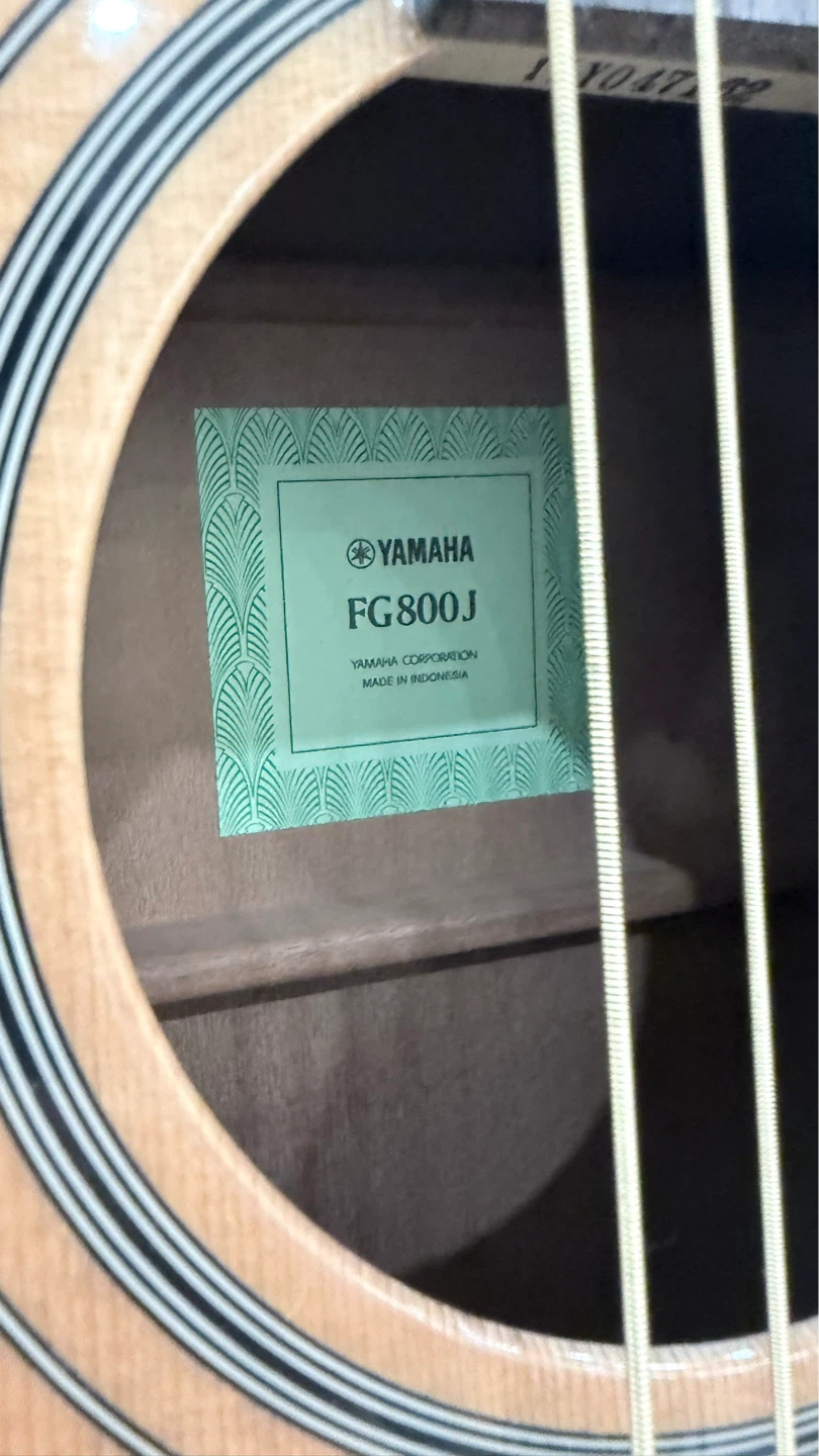 Yamaha FG800J Acoustic Guitar - photo 2