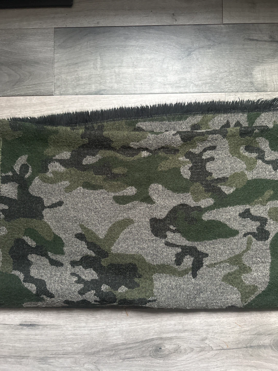 Camouflage Print Scarf
