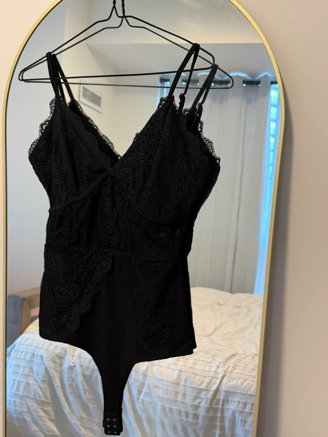 Black Lace Bodysuit