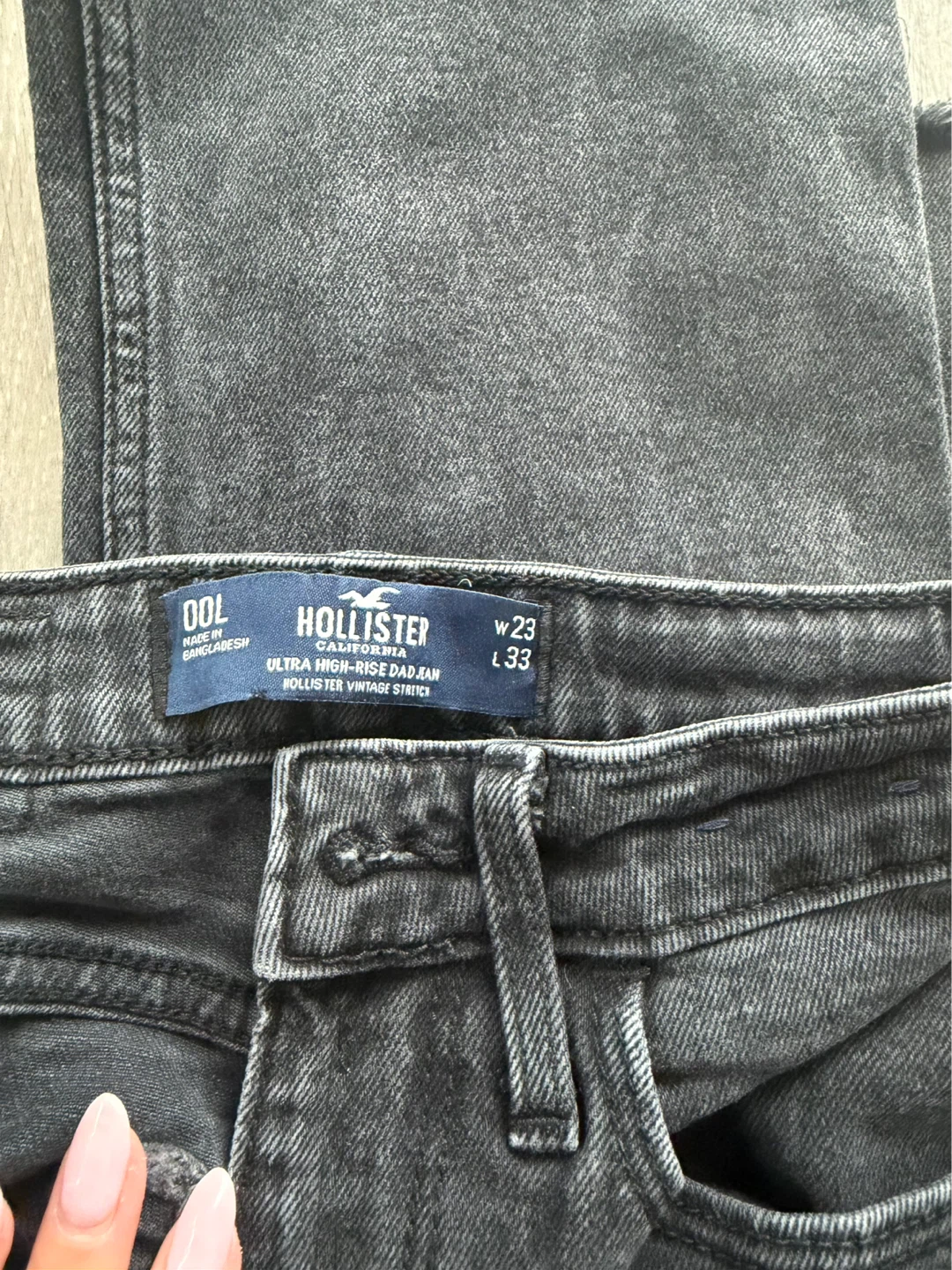 Hollister Ultra High-Rise Dad Jeans - photo 2