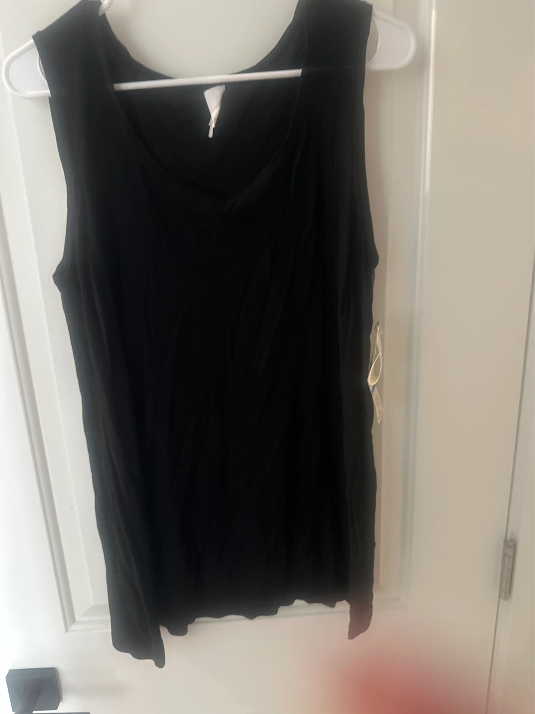Jones New York Woman Black Tank Top - Size 1X